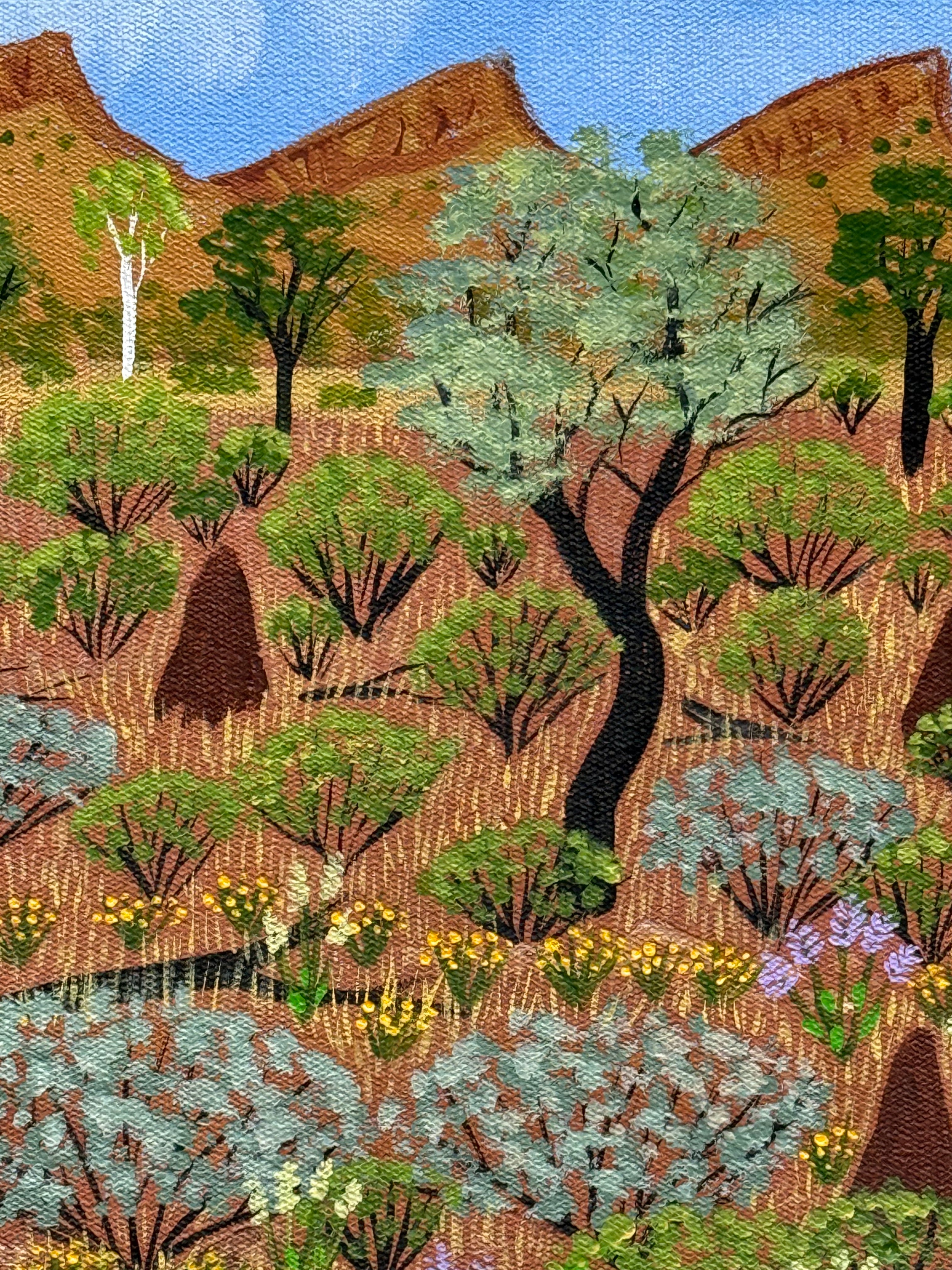 Kathleen Buzzacott - West MacDonnell Ranges .41-7