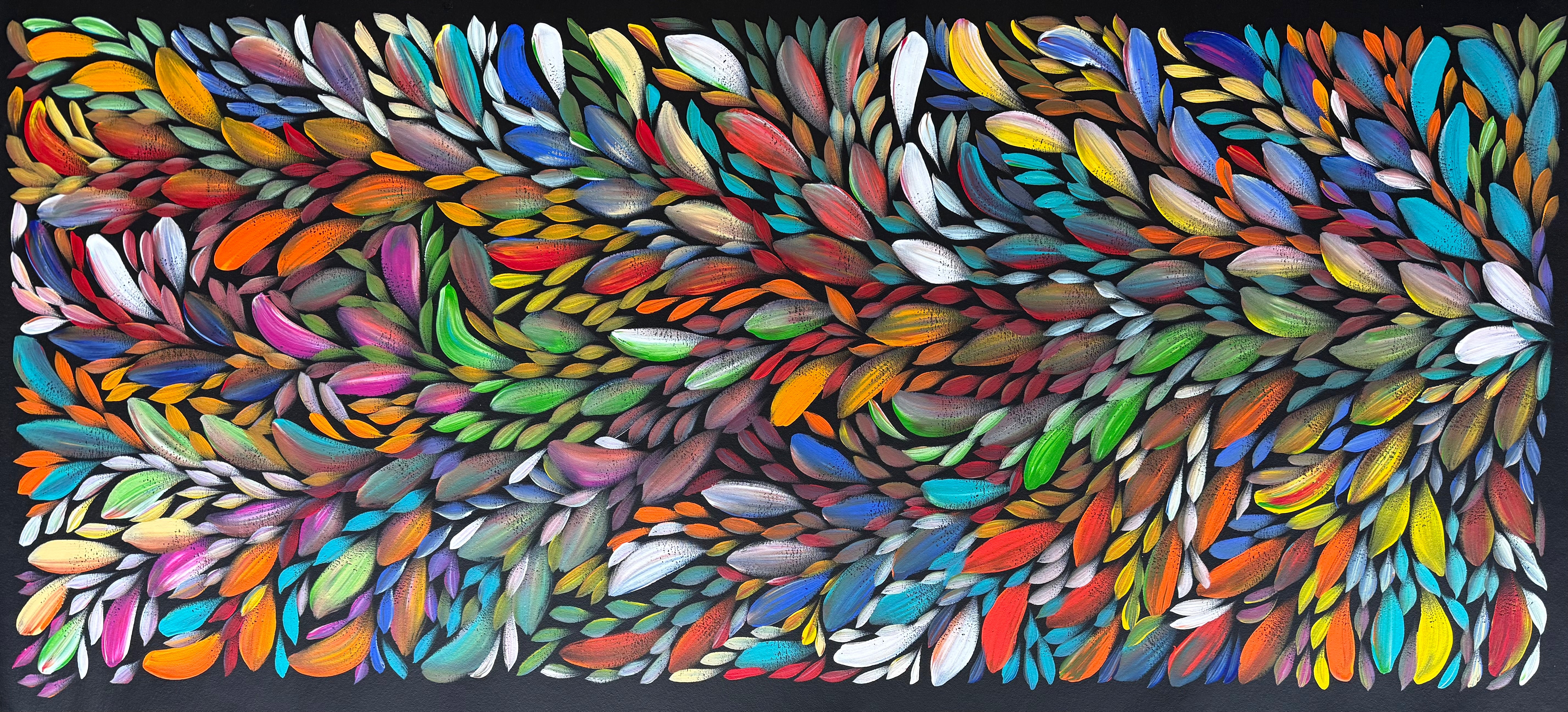 Louise Numina Napananka - Bush Medicine Leaves .25-8