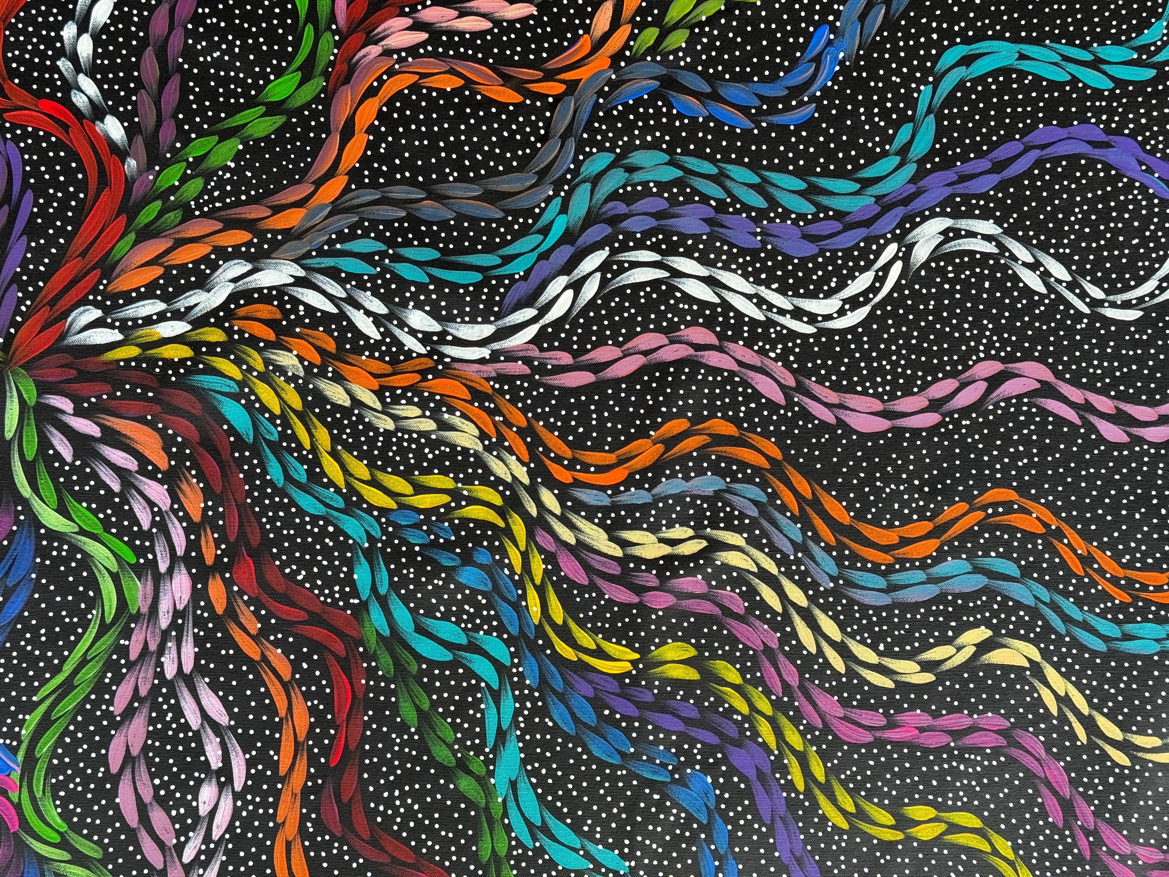 Selina Numina Kamprina - Bush Medicine Leaves with Seeds .92-10