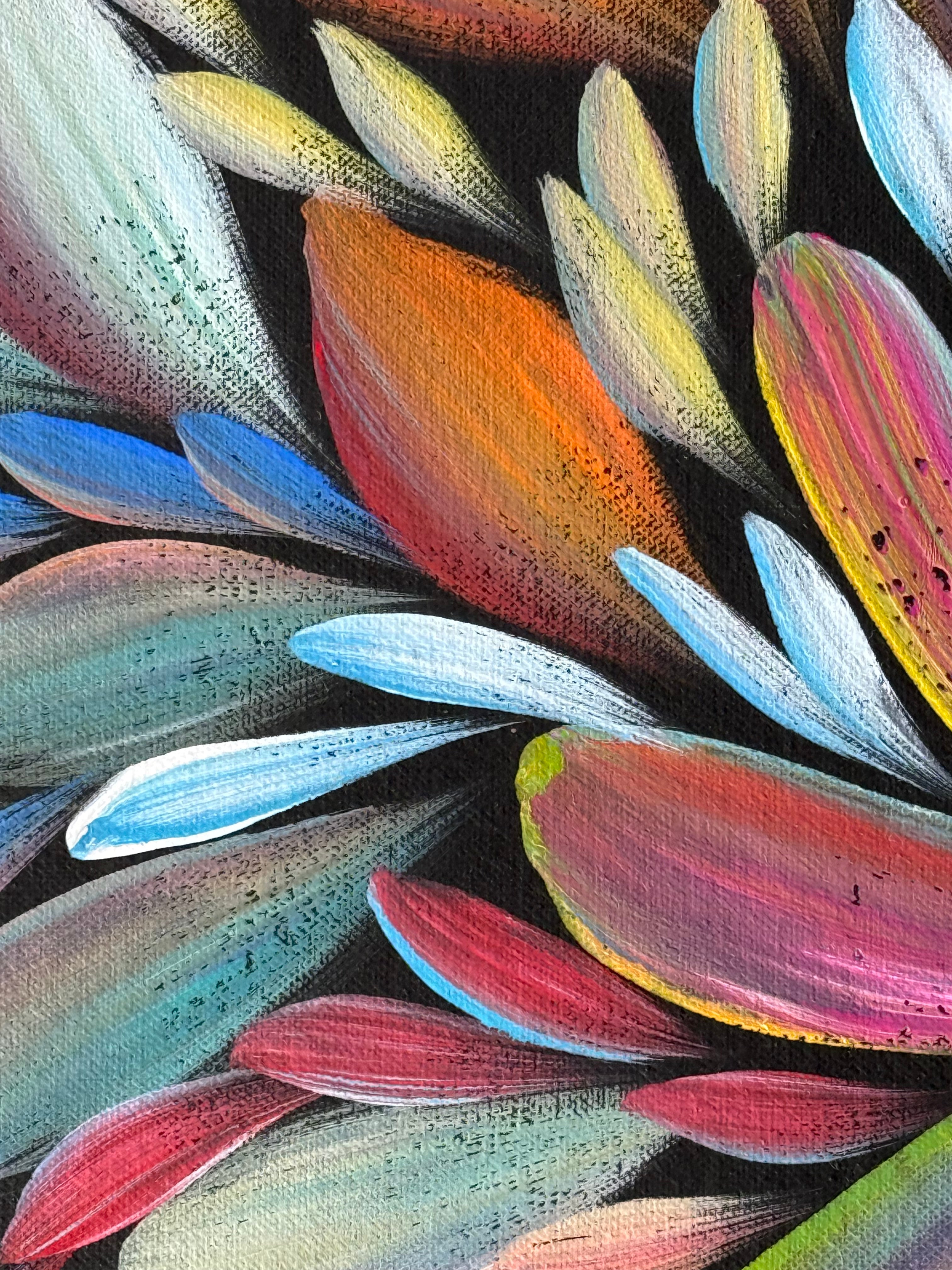 Louise Numina Napananka - Bush Medicine Leaves .75-2