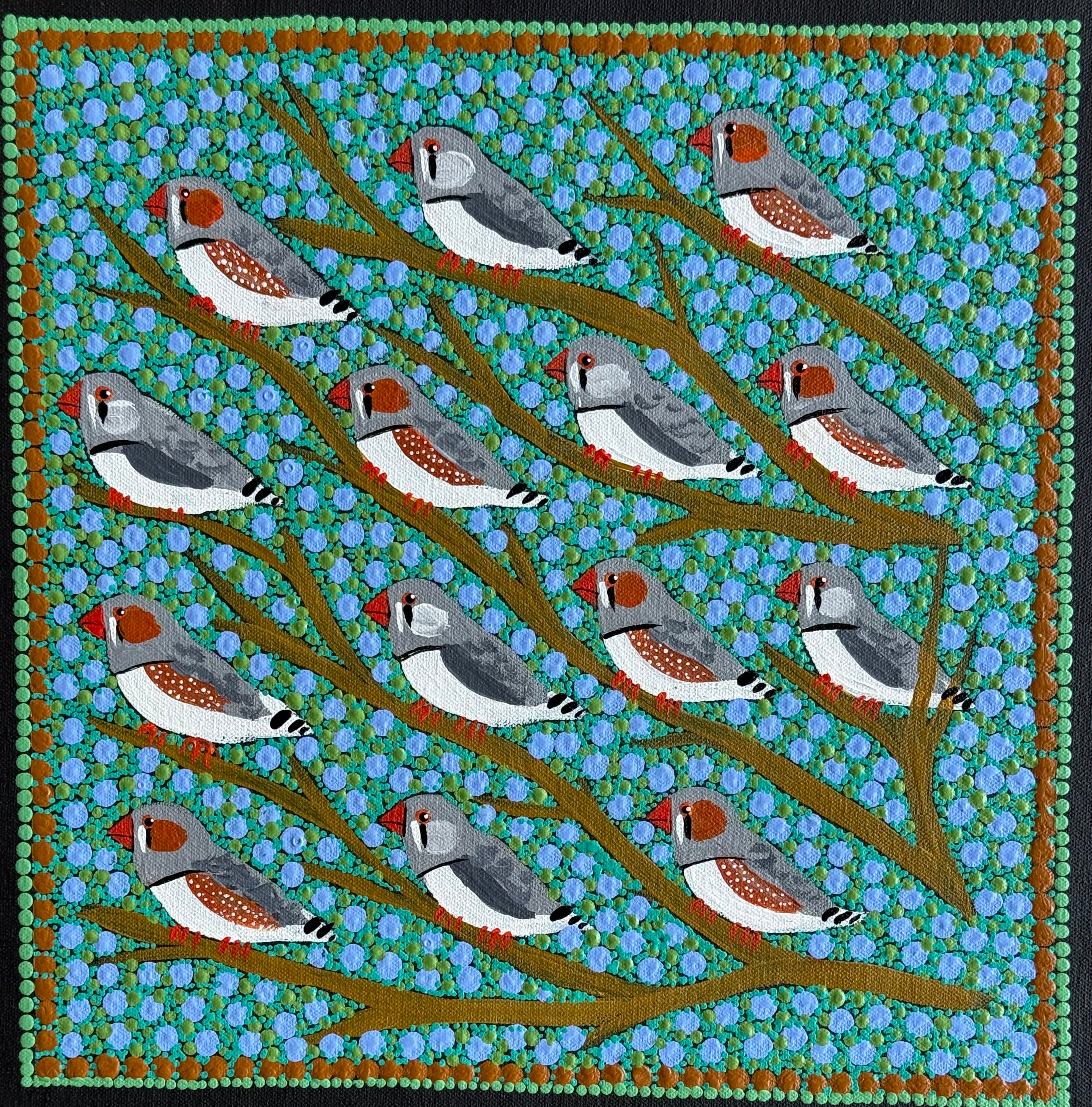 Kathleen Buzzacott - Zebra Finches .53-16