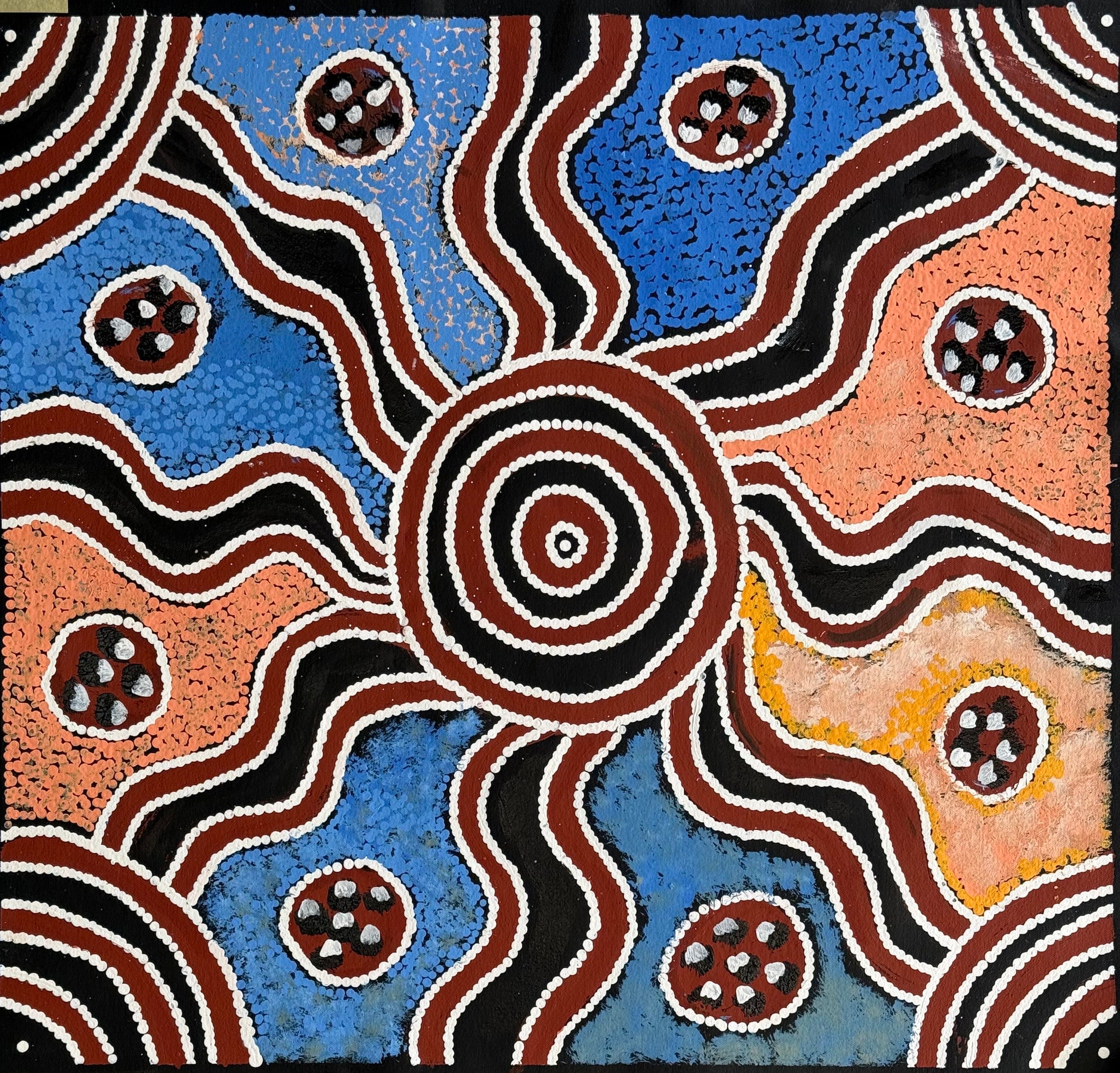 Barbara Pananka - Bush Tucker - 63x59cm .15-4