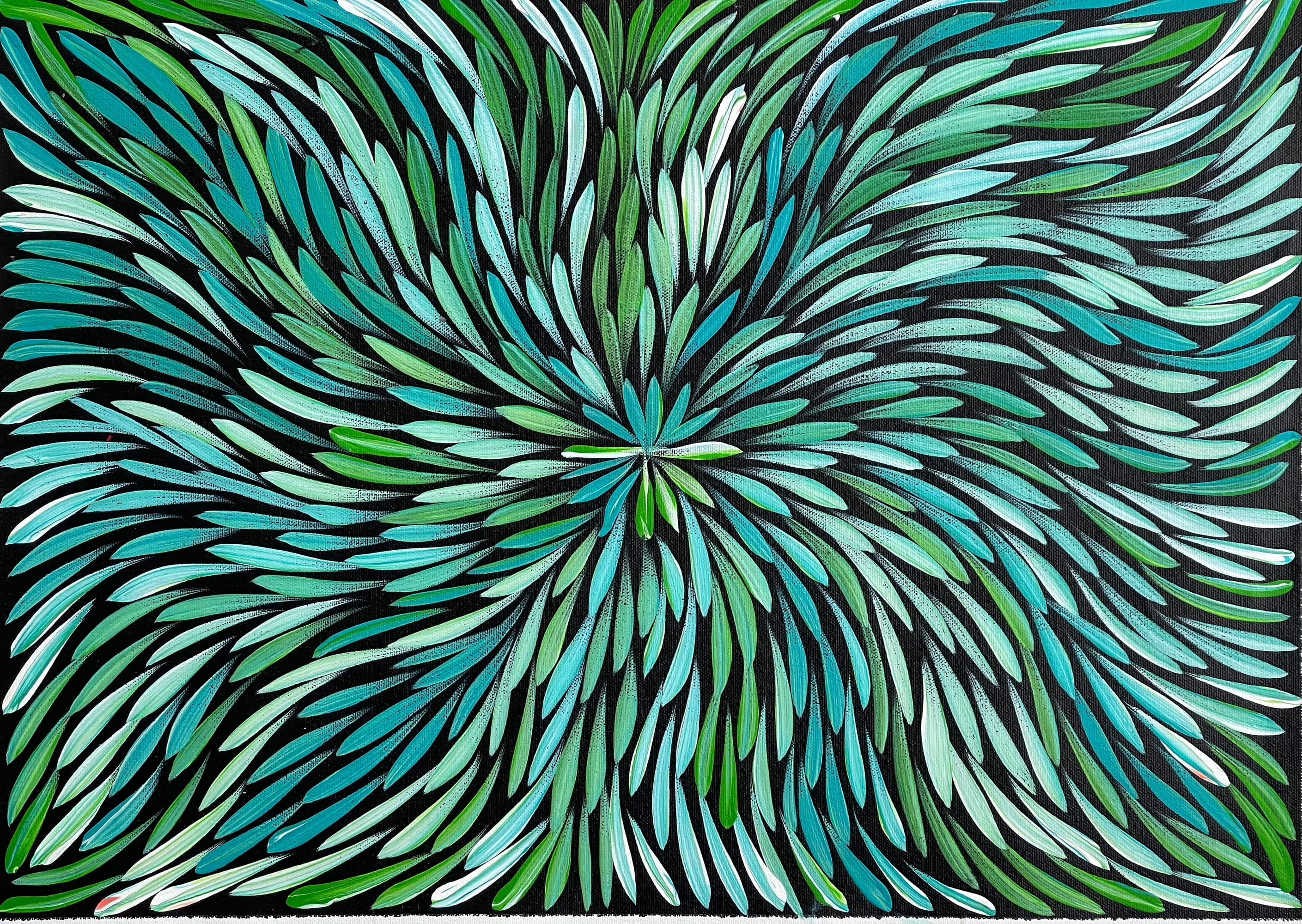 Sharon Numina - Bush Medicine Leaves- 38x52cm 91-21