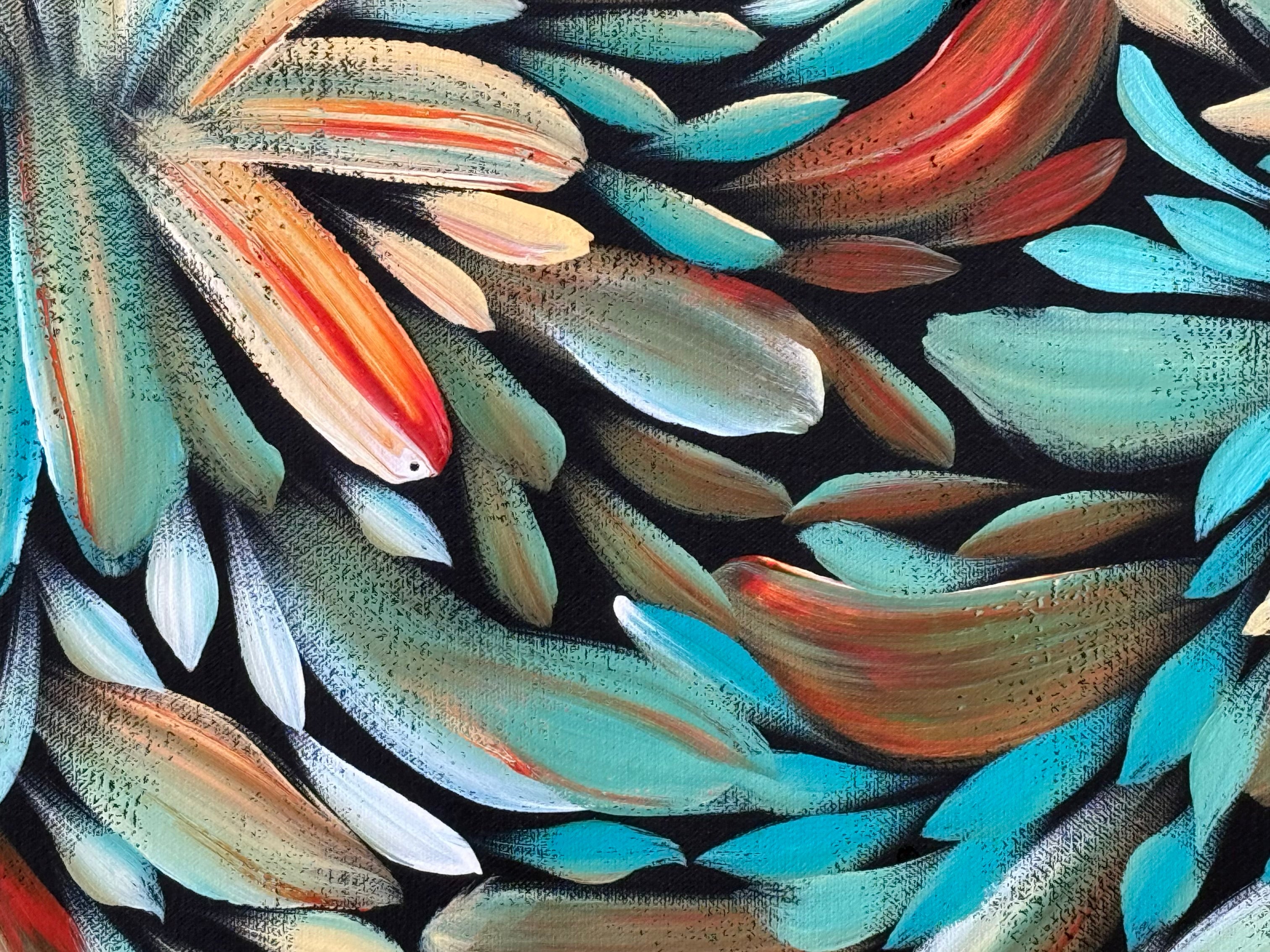 Louise Numina Napananka - Bush Medicine Leaves .42-7