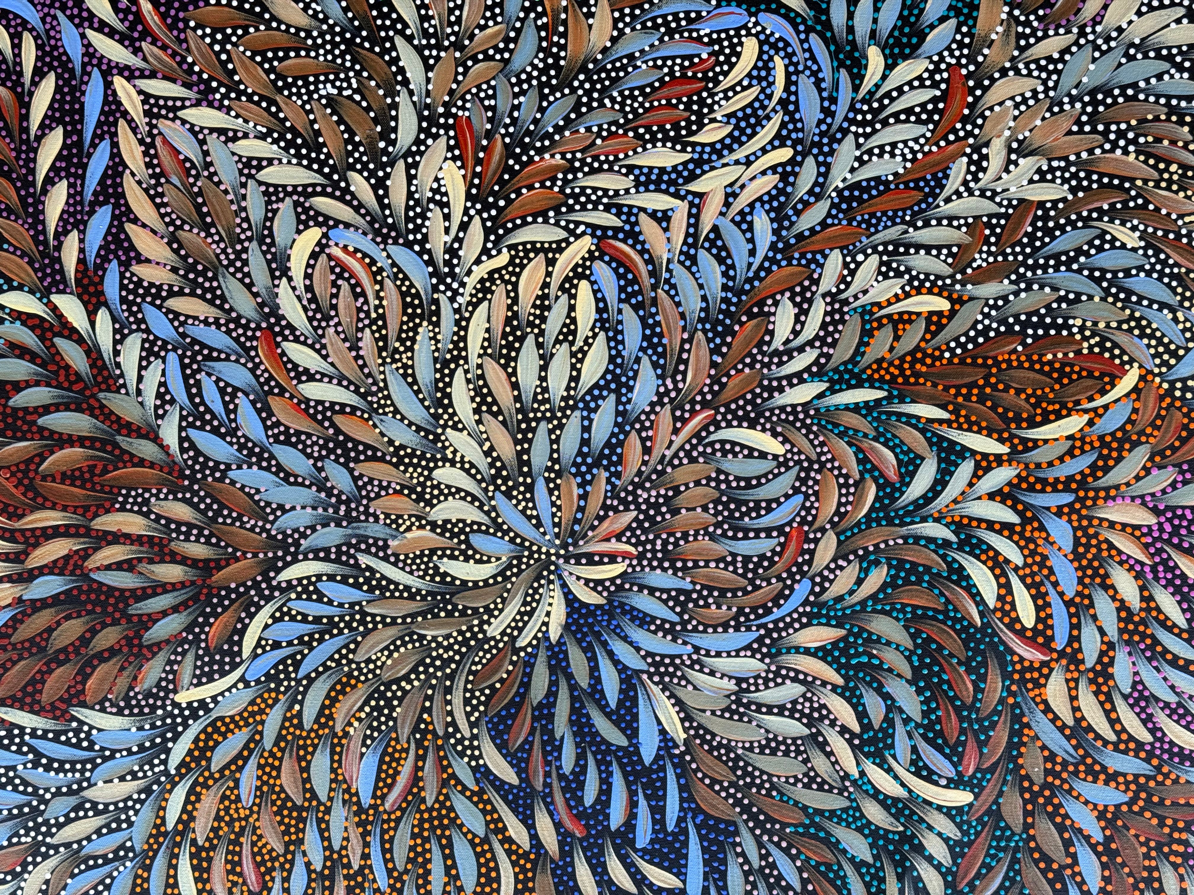 Caroline Numina - Seeded Bush Medicine Leaves .91-16