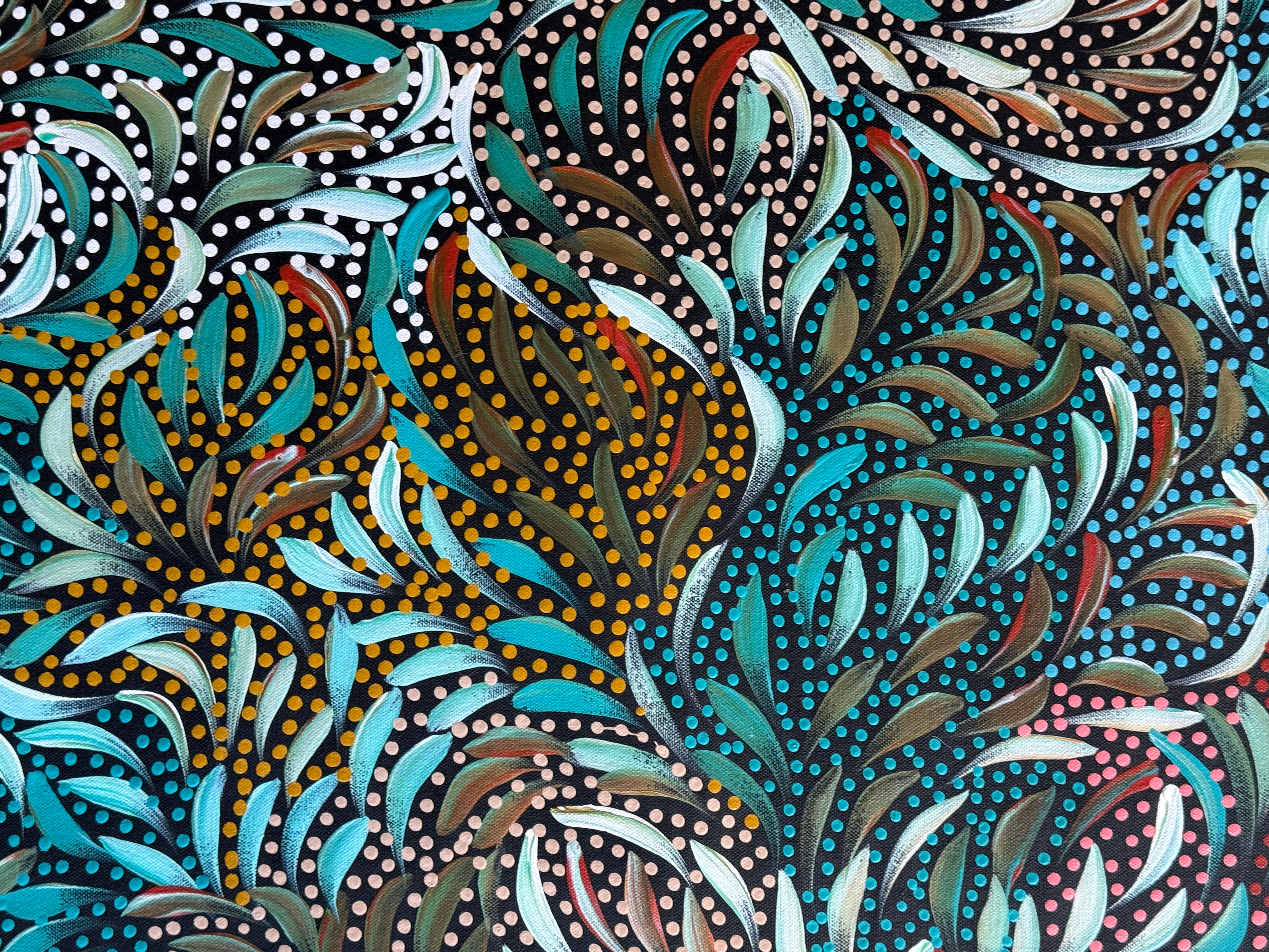 Caroline Numina - Seeded Bush Medicine Leaves .13-13