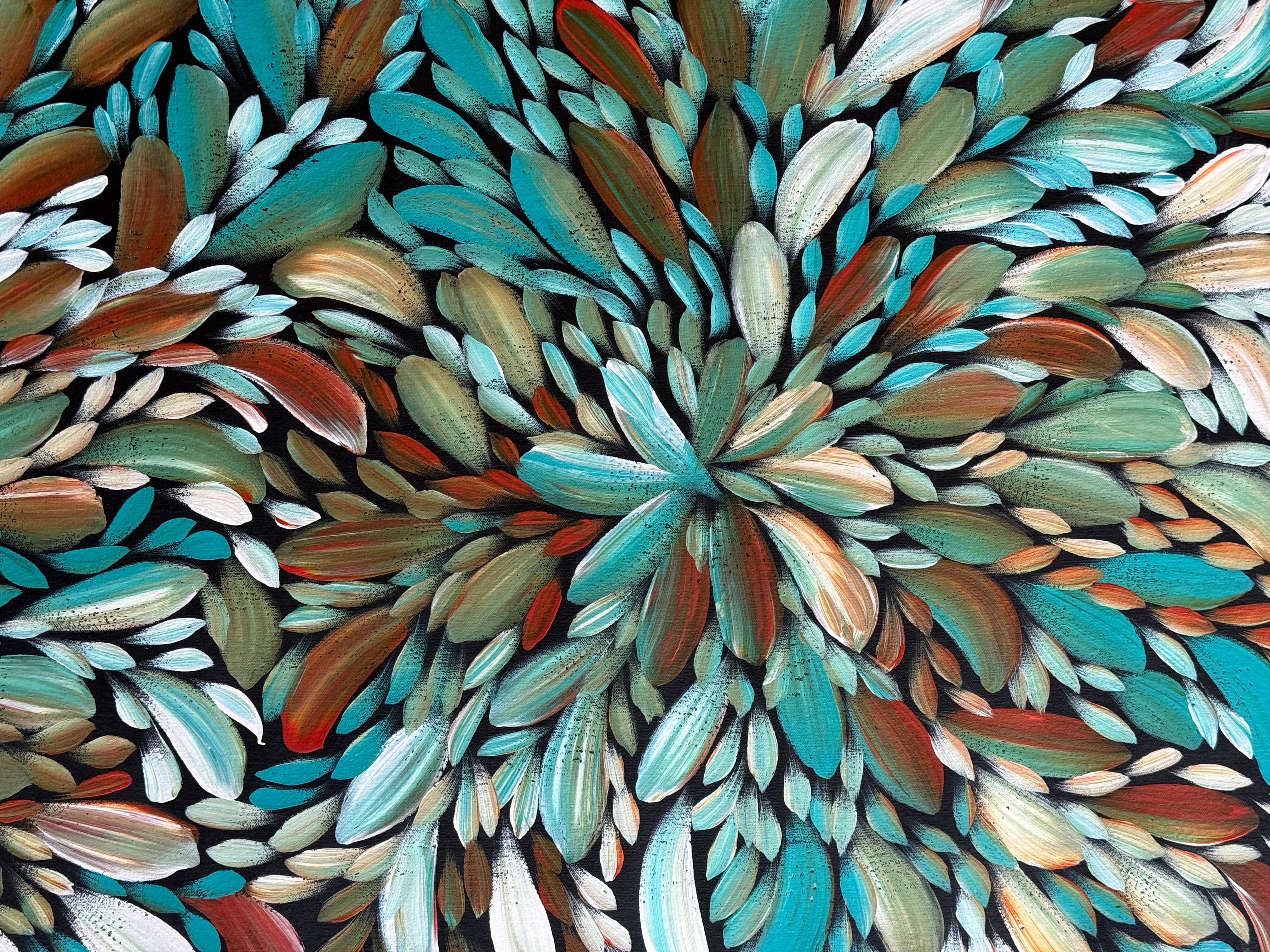 Louise Numina Napananka - Bush Medicine Leaves .16-73