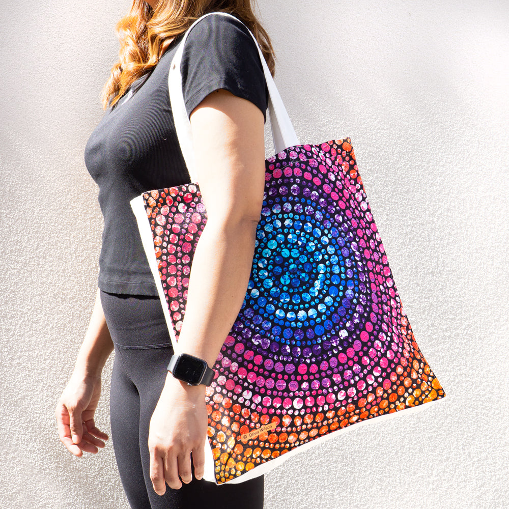 Foldable Cotton Bag - Olivia Wilson