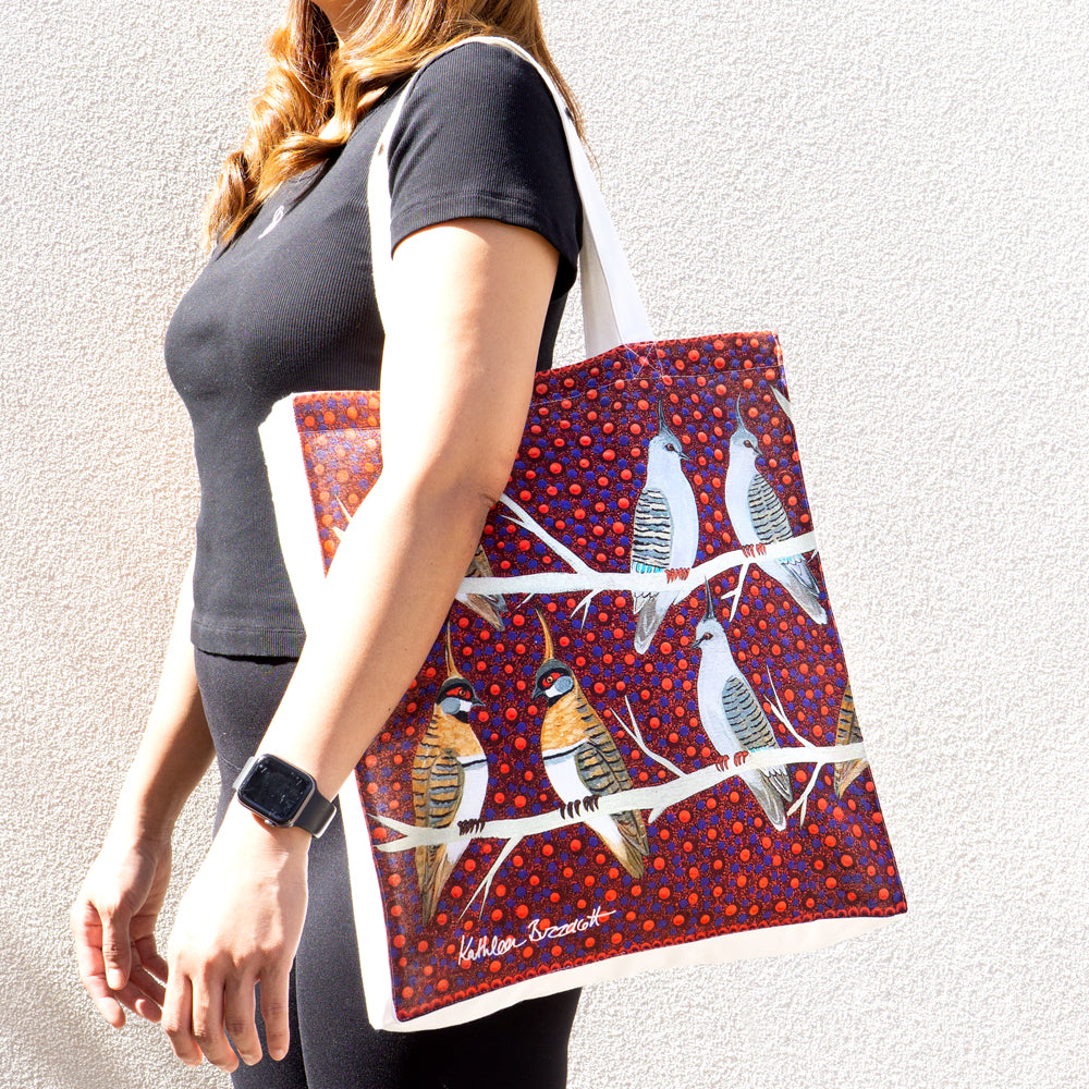 Foldable Cotton Bag - Kathleen Buzzacott