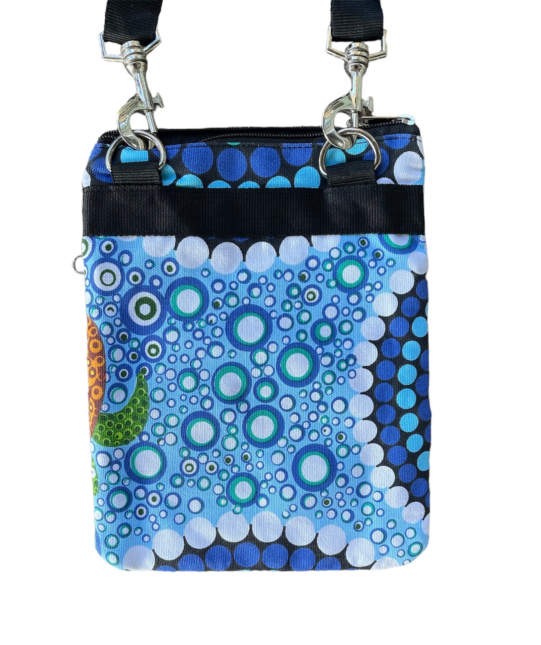 3 Zip Shoulder Bag - Colin Jones - Colours of the Sea