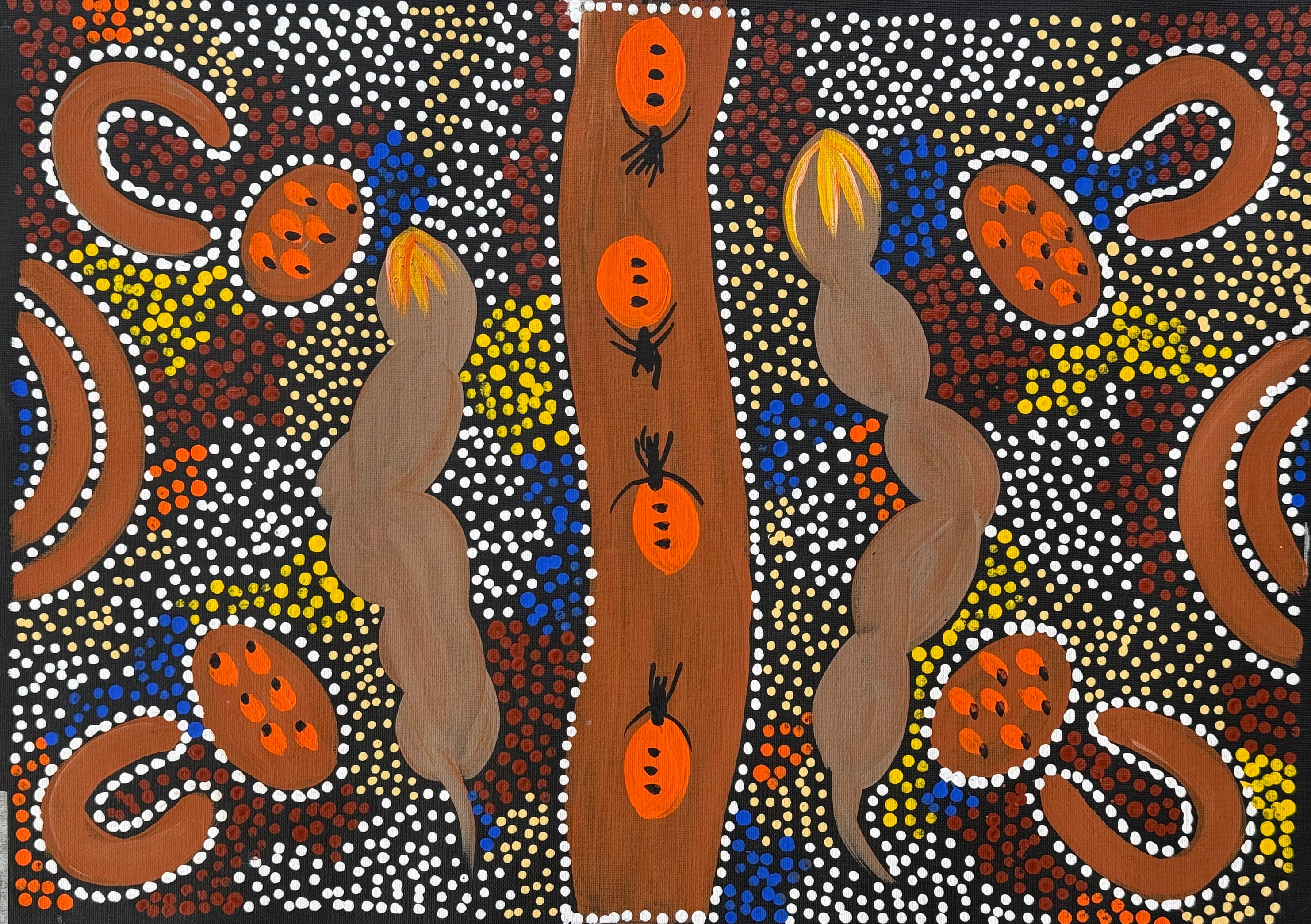Louise Numina Napananka - Bush Tucker .57-37