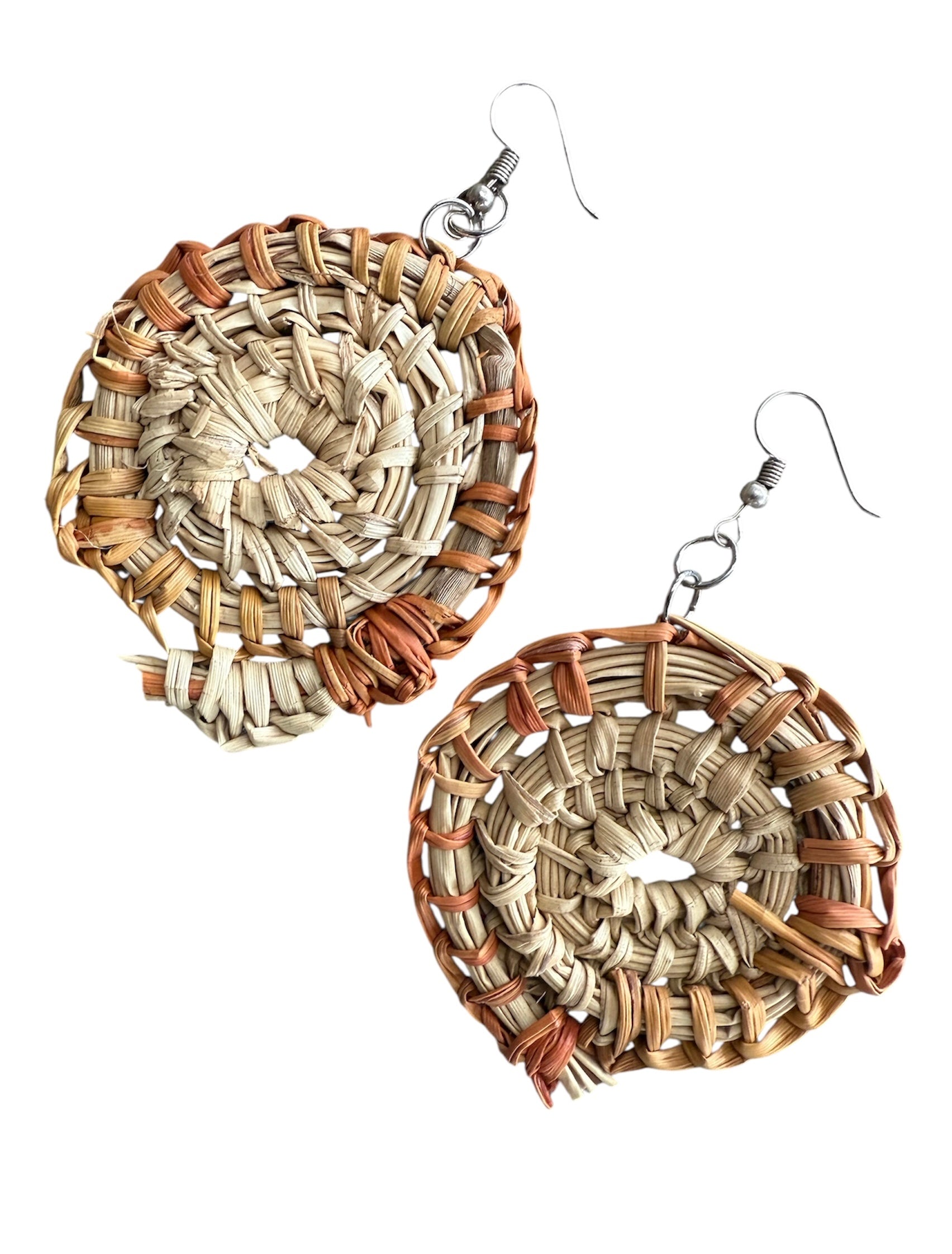 Pandandus Coil Earrings .2