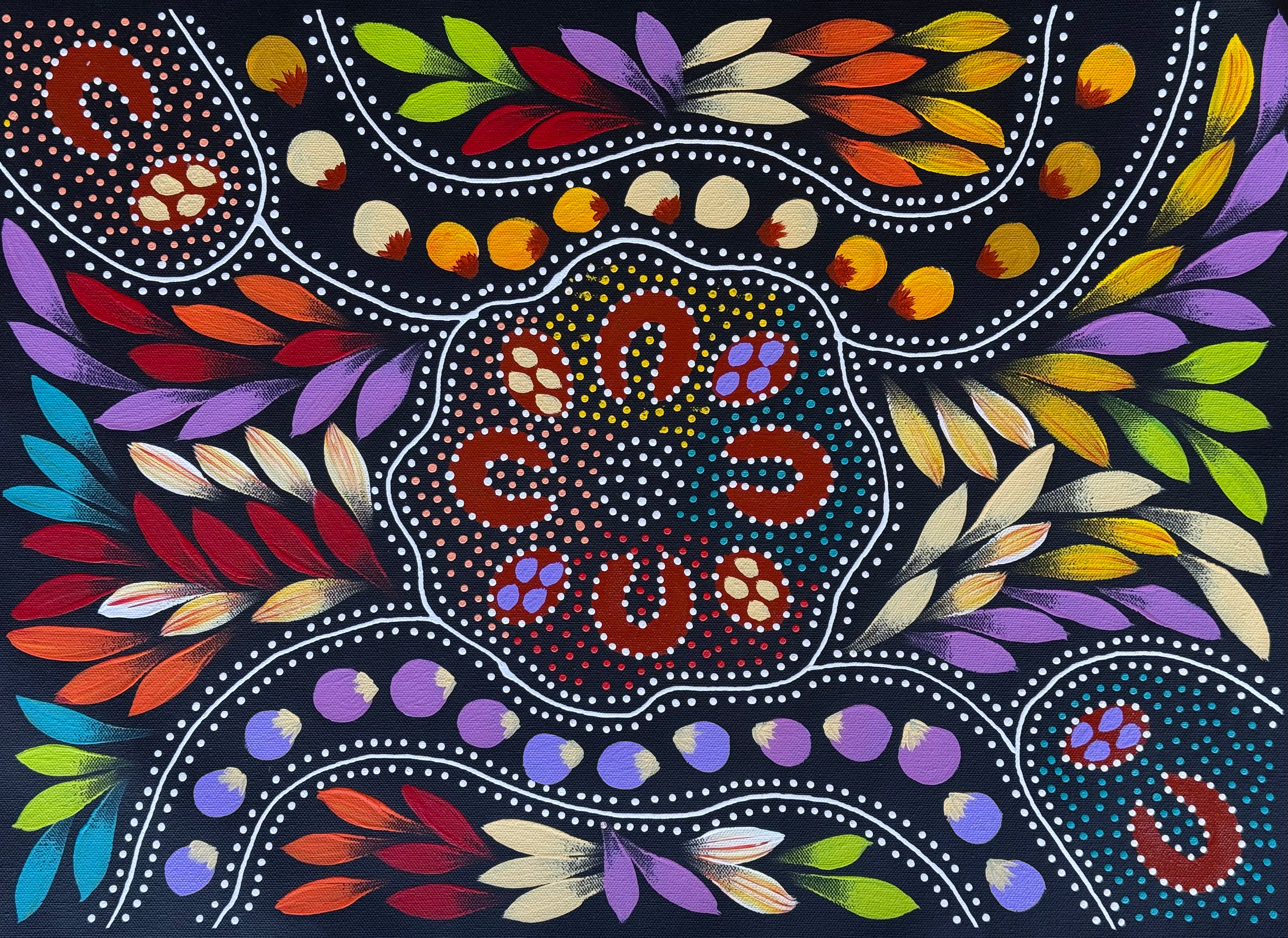 Jacinta Numina Waugh - Me and My Sisters Hunting in Our Homelands .46-6