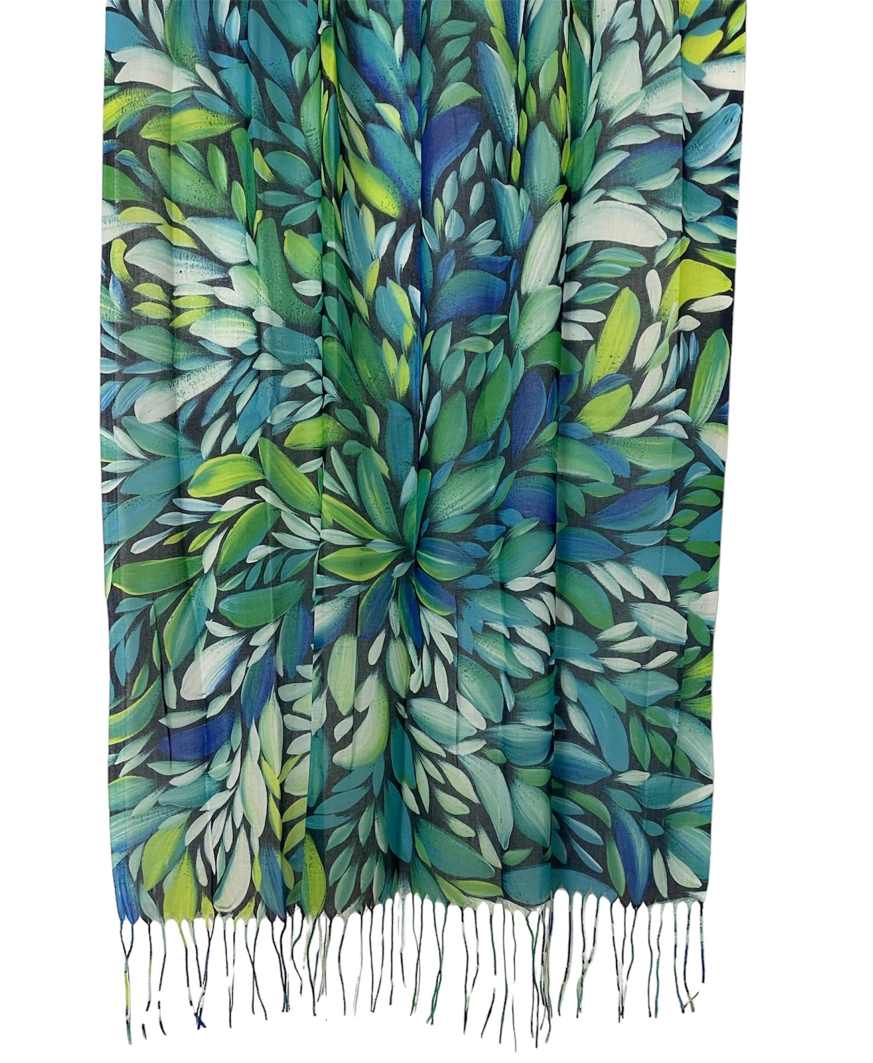 Summer Scarf - Louise Numina Napananka - Green