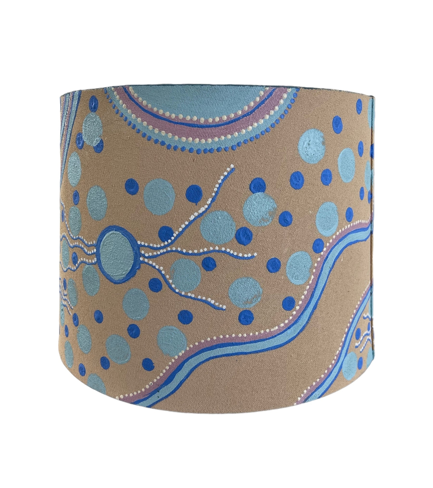 Hand Painted Lamp Shade - Deidre Burgoyne Rosier