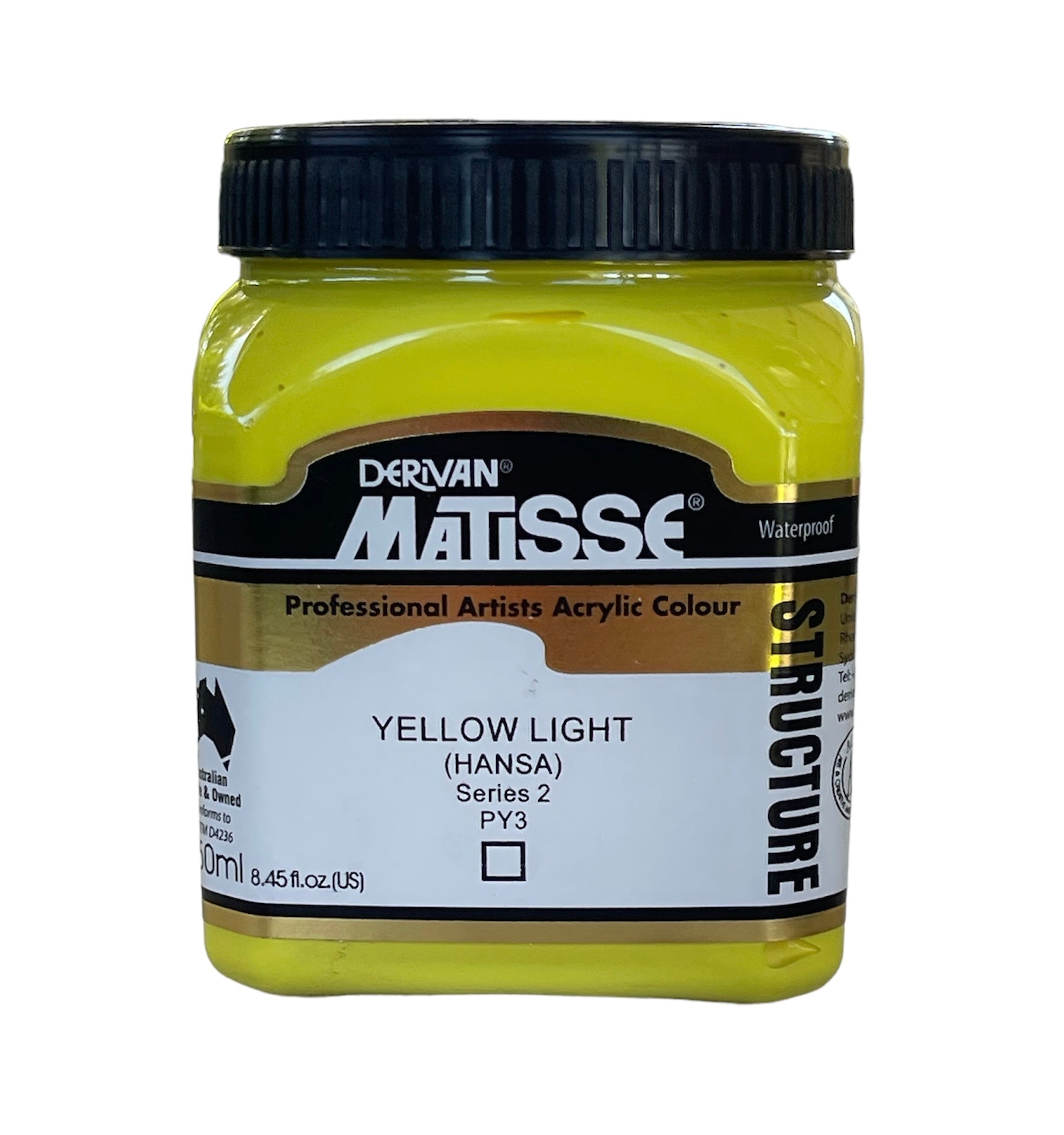Matisse Acrylic Paint - Yellow Light