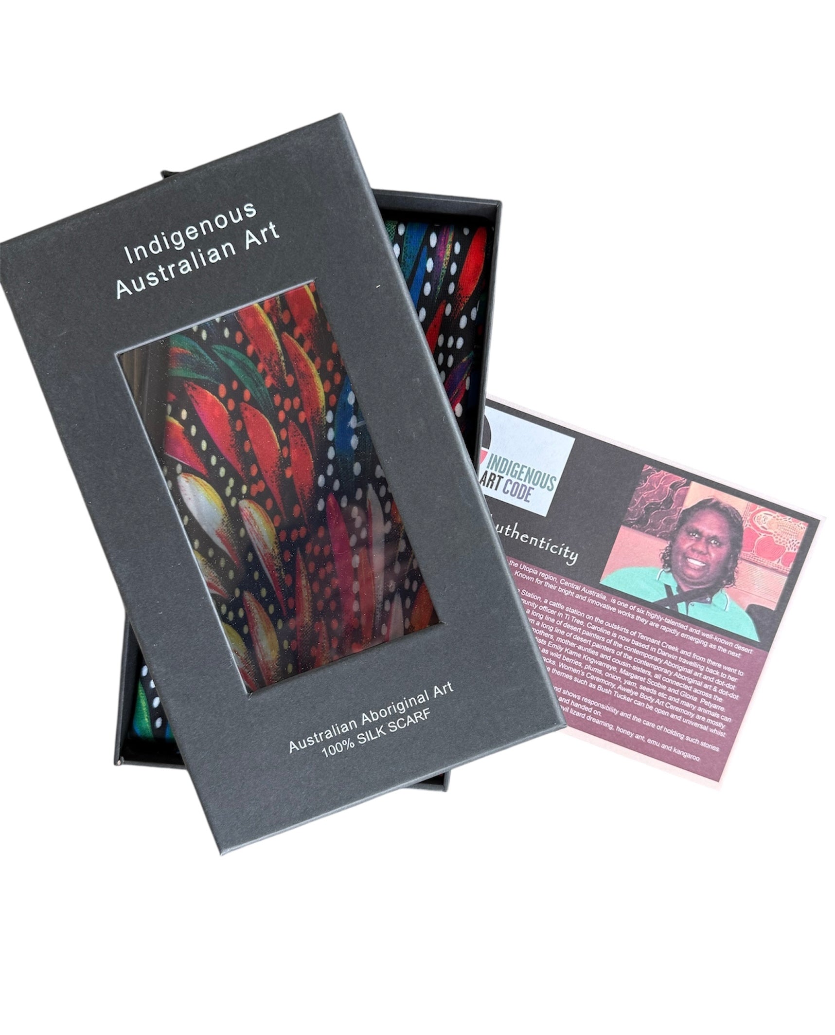 Silk Scarf - Caroline Numina