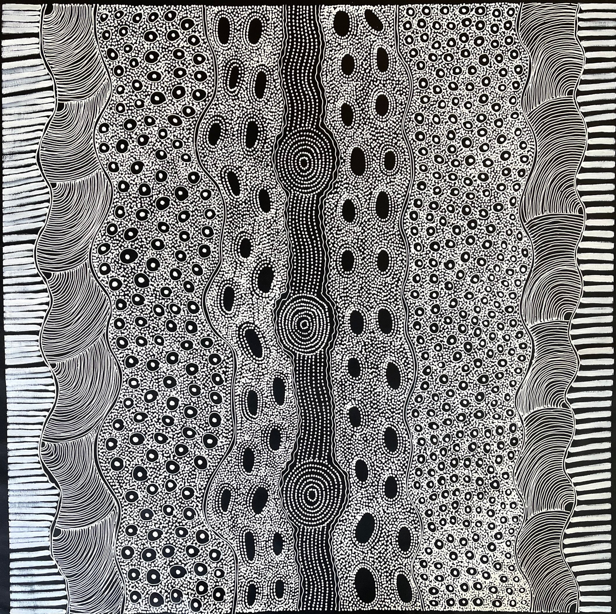 Lanita Numina - Soakage Waterholes - 136x137cm .85-1