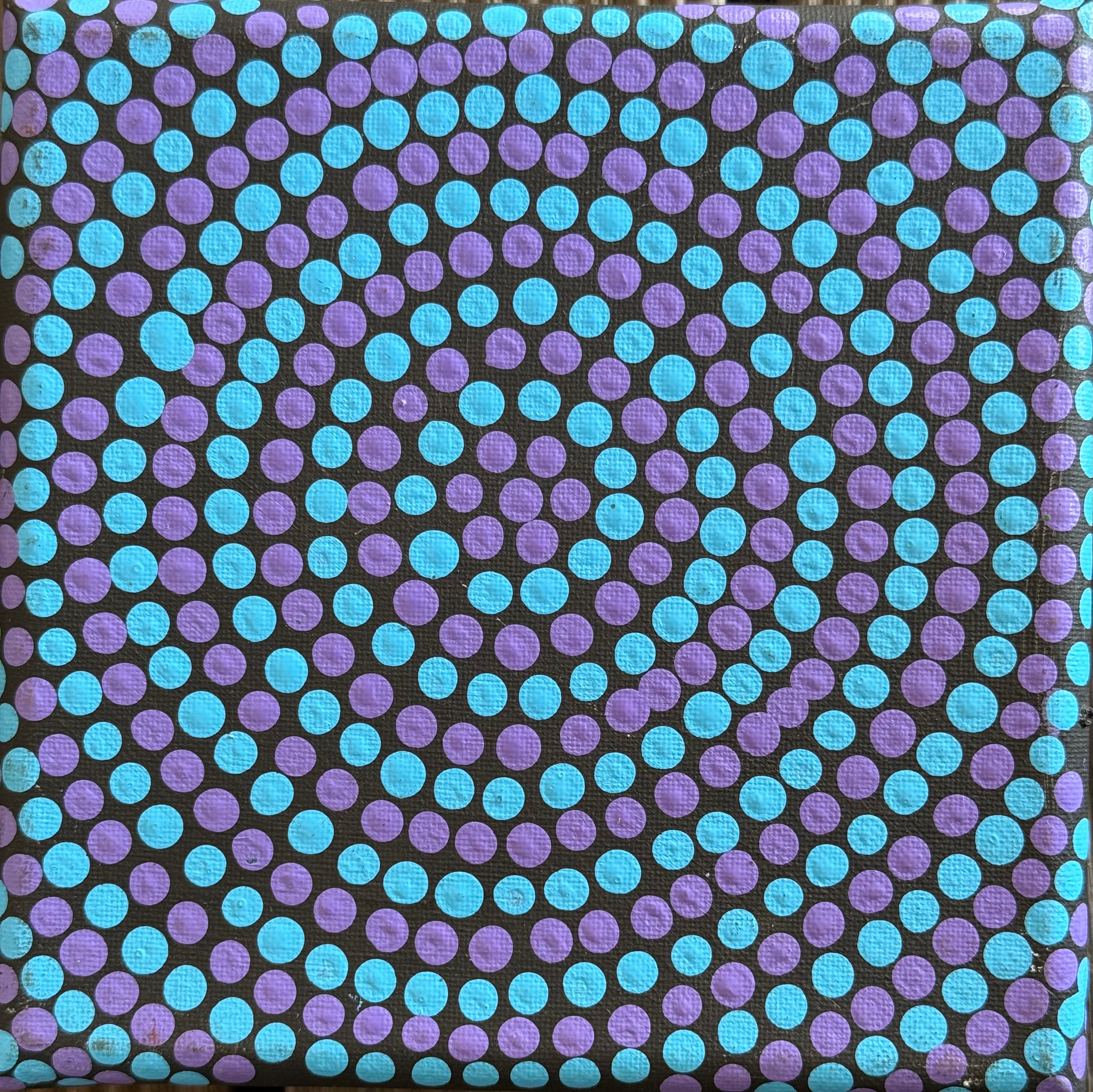 Lyn Napangardi Ward - Ngapa Jukurrpa (Water Dreaming)