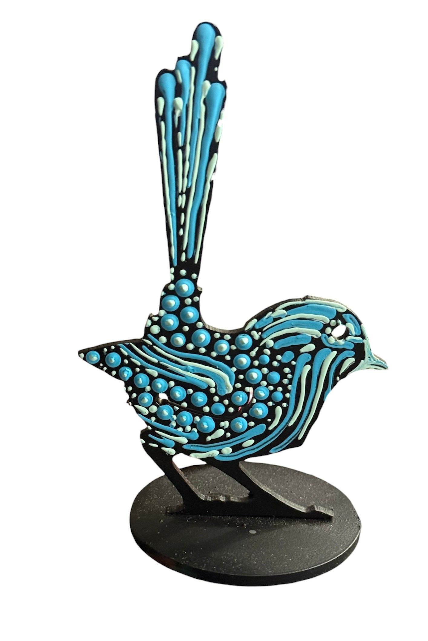 Deidre Burgoyne Rosier - Willie Wagtail 8cm