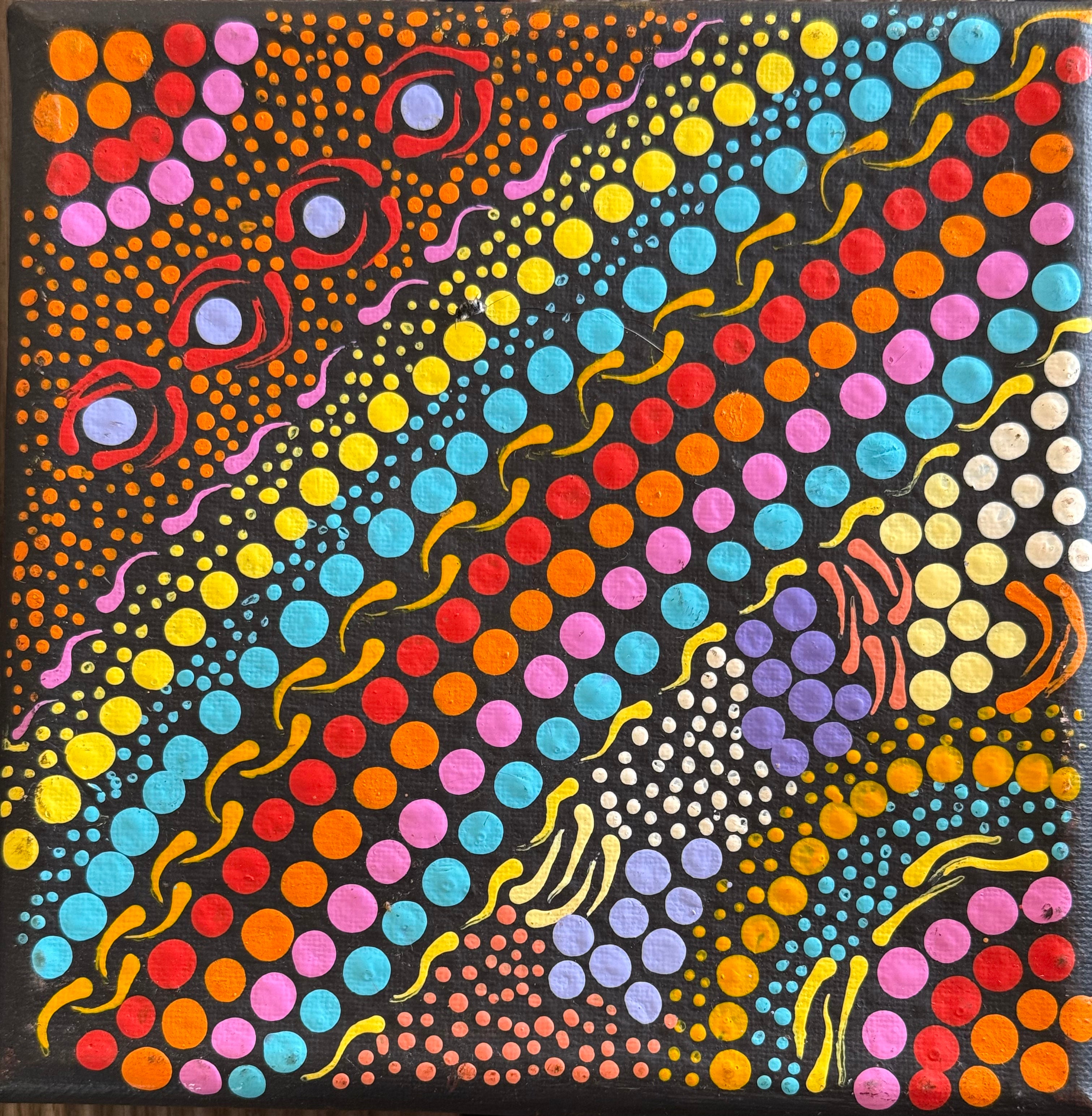 Margaret Napananga Brown - Wanakiji Jukurrpa (Bush Tomato Dreaming)