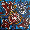 Joy Nangala Brown - 13 x 13cm - Yumari Jukurrpa