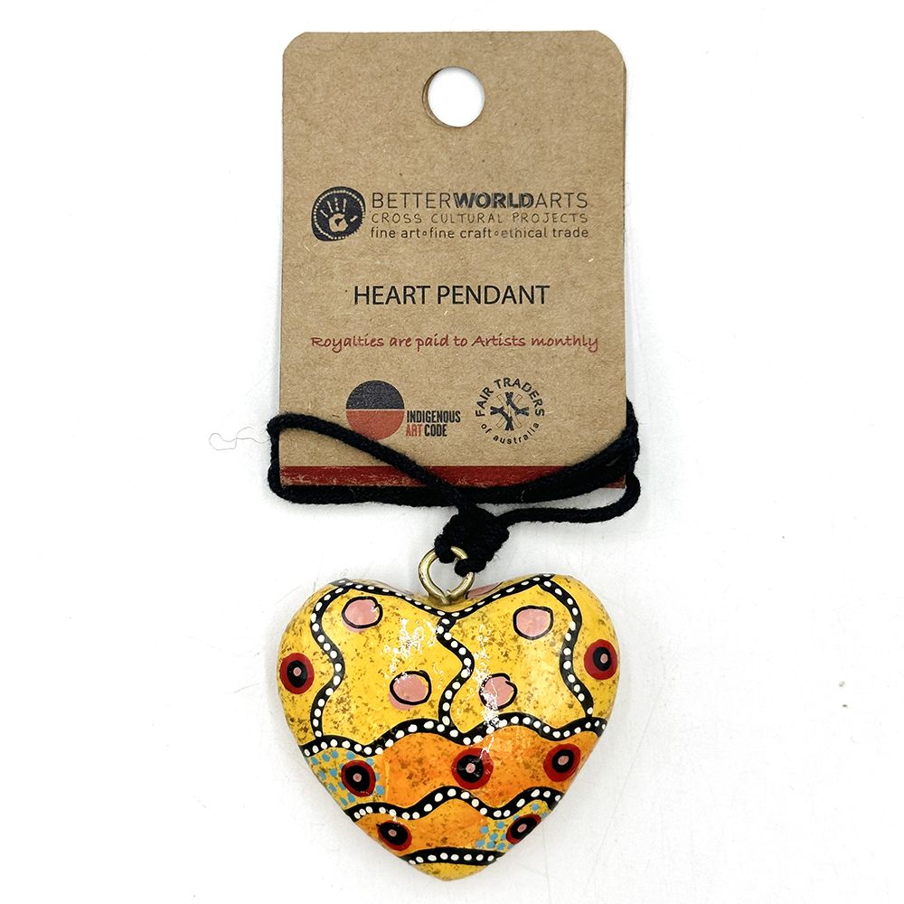 Heart Pendant - Rama Kaltu-Kaltu Sampson