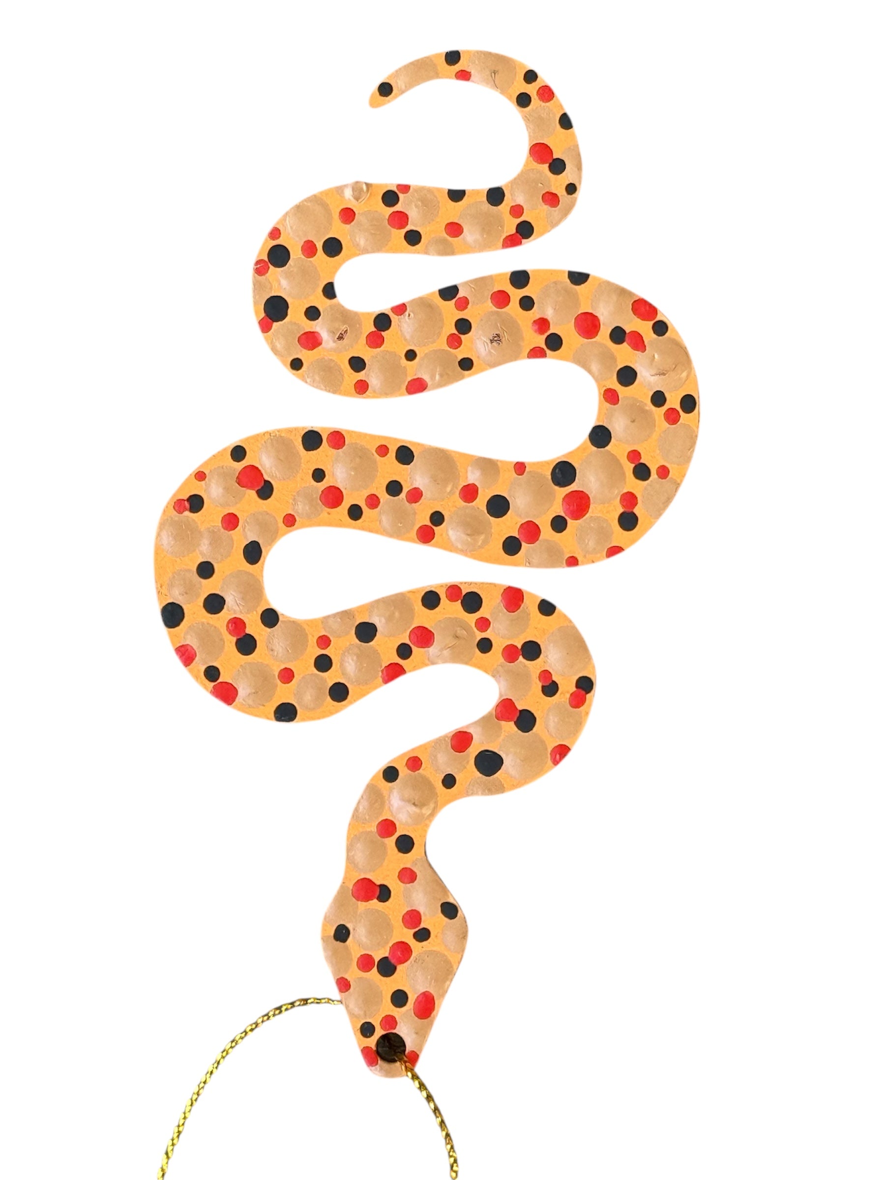 Hand Painted Decoration - Snake  .1
