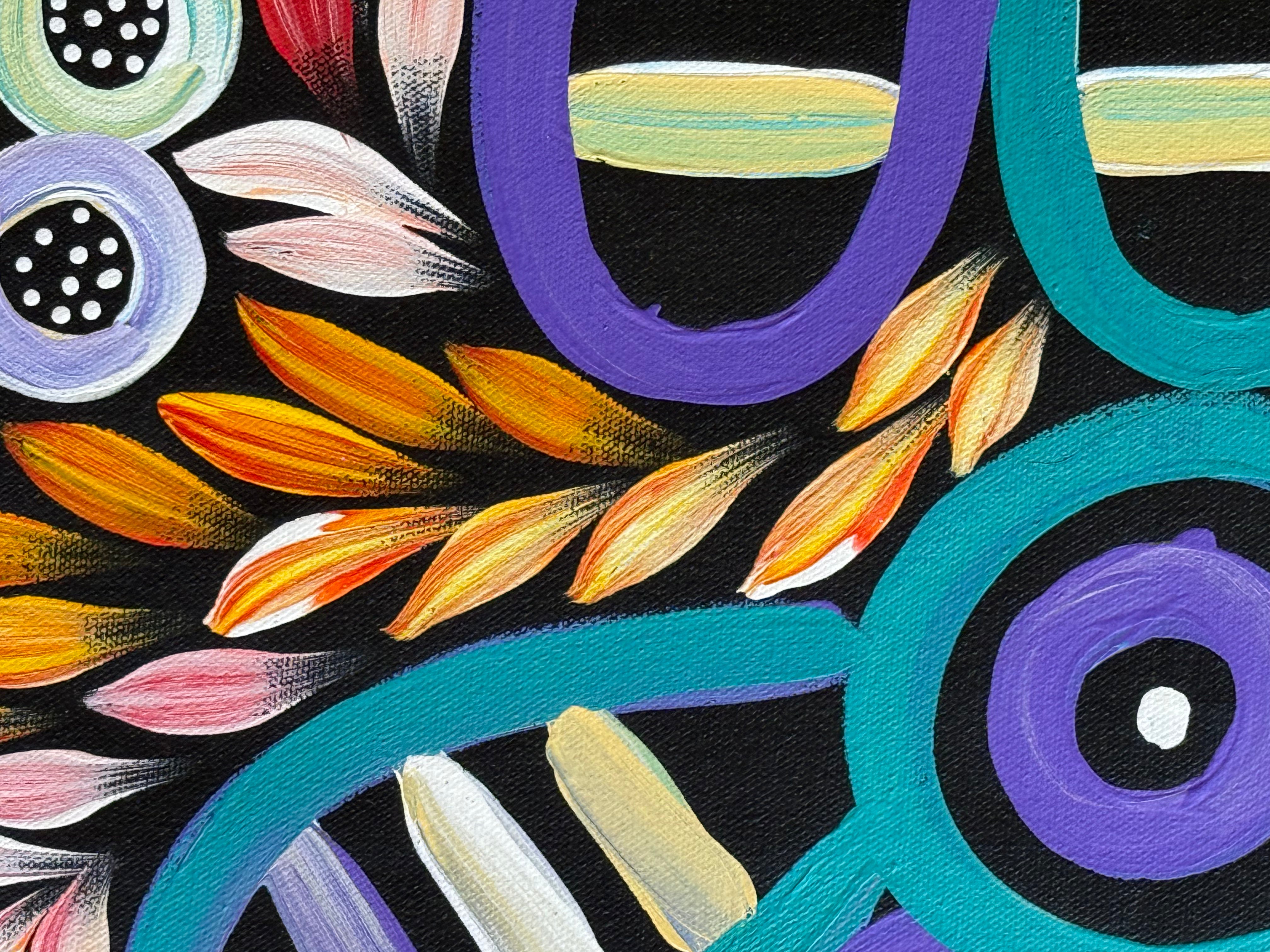 Jacinta Numina Waugh - Women Body Painting and Bush Medicine Leaves .12-39