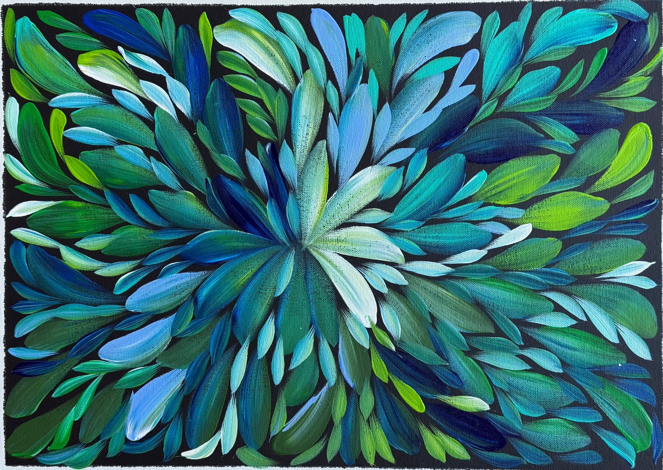 Louise Numina Napananka - Bush Medicine Leaves .24-16