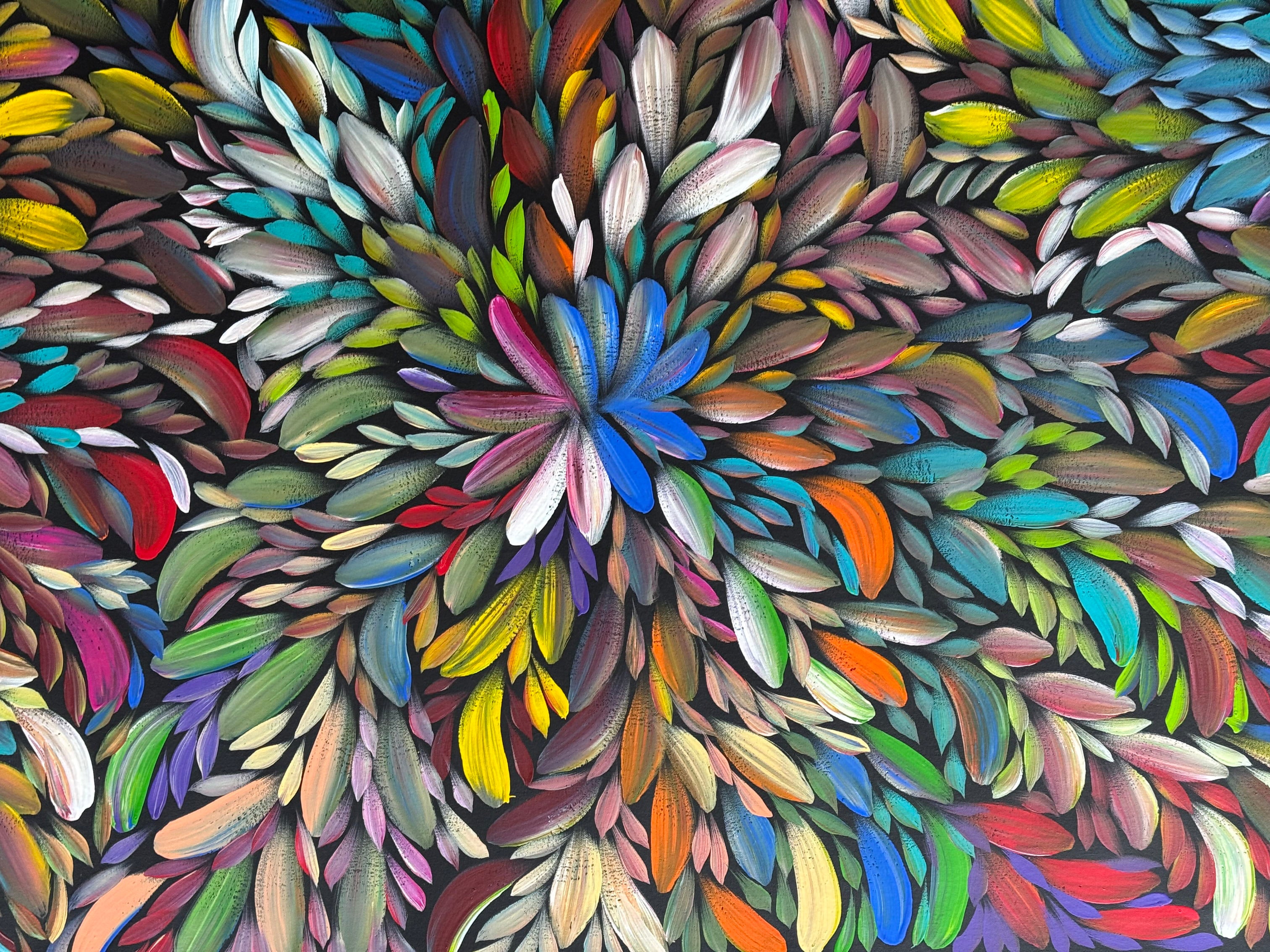 Louise Numina Napananka - Bush Medicine Leaves .41-16