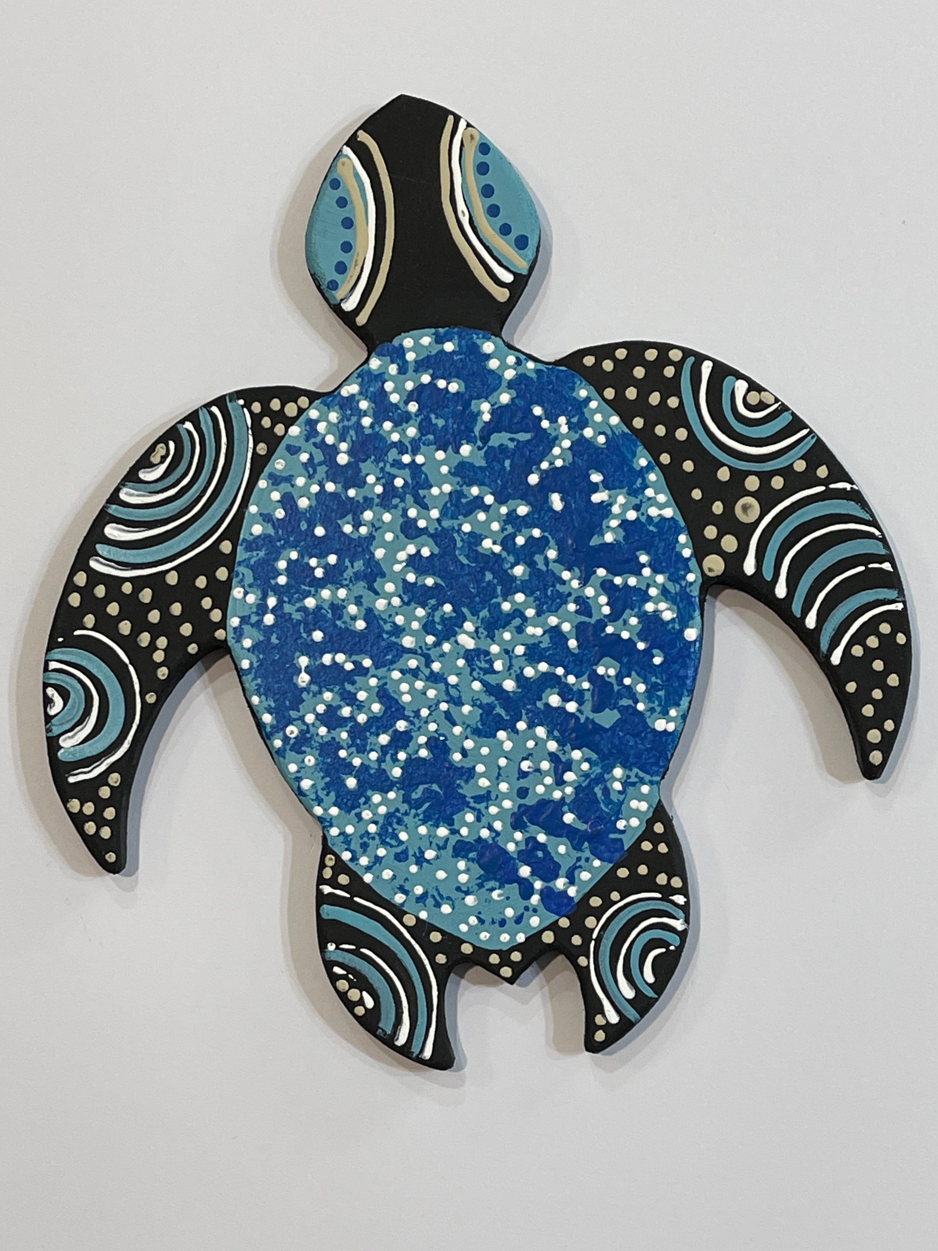 Turtle Ornament - Deidre Burgoyne Rosier 14cm