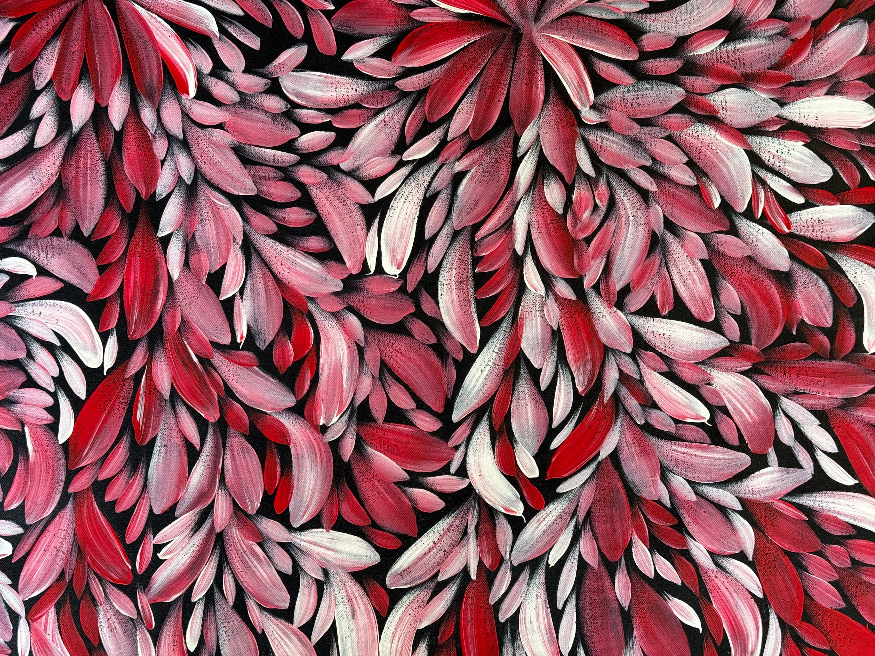 Louise Numina Napananka - Bush Medicine Leaves - 121x96cm .00-1