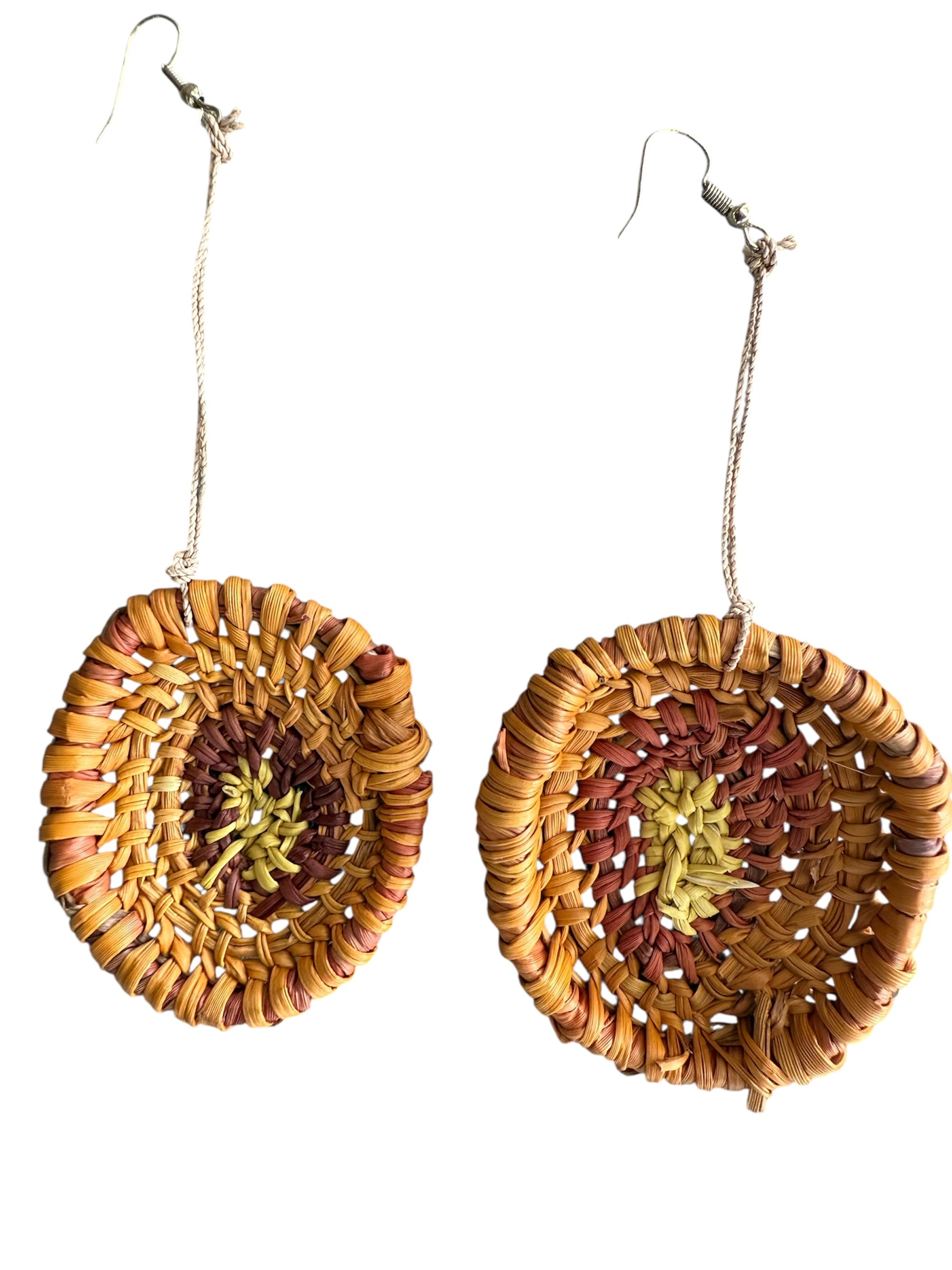 Pandandus Coil Earrings .1