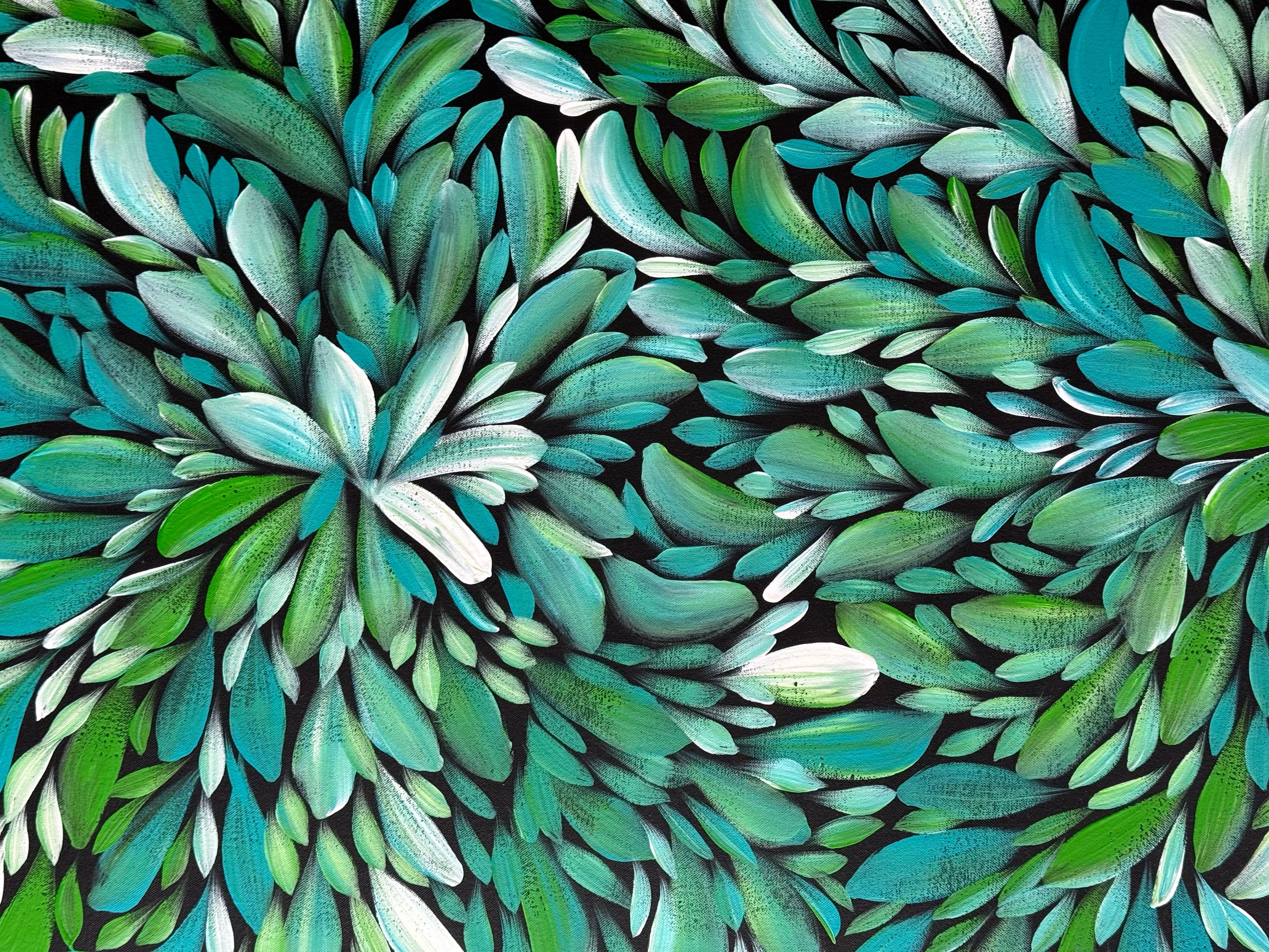 Louise Numina Napananka - Bush Medicine Leaves .57-53