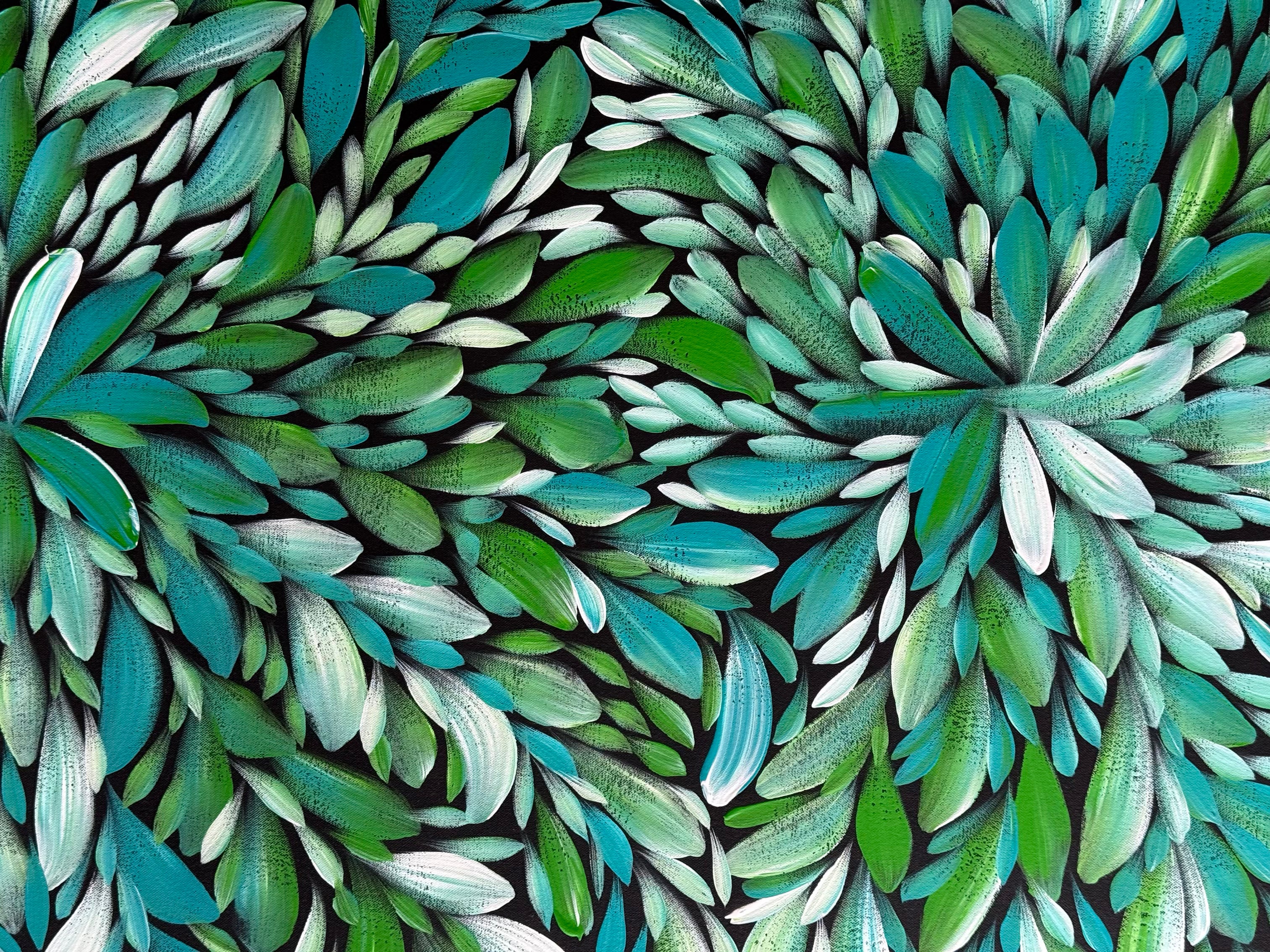 Louise Numina Napananka - Bush Medicine Leaves .57-53