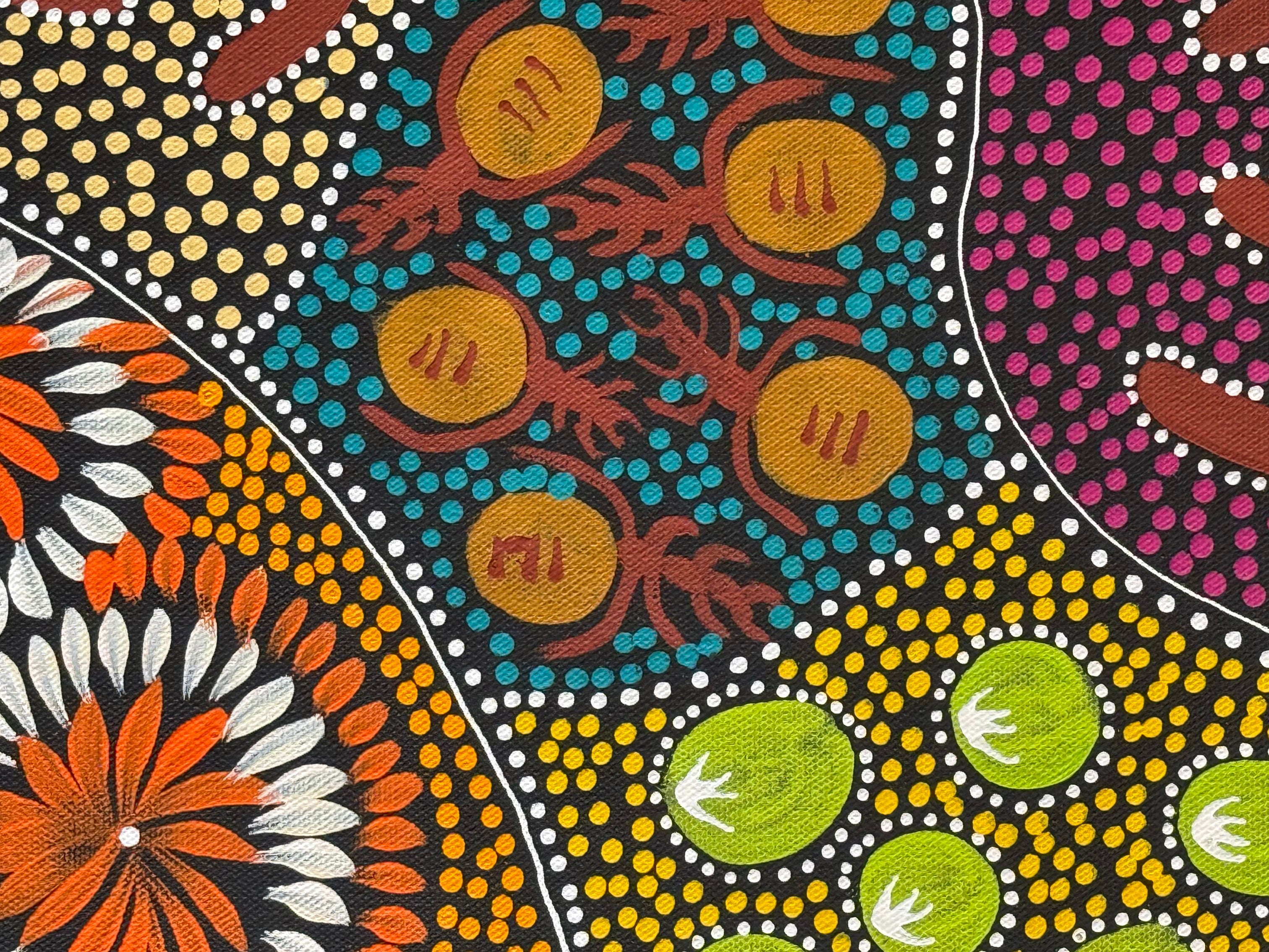 Sharon Turner - Women Gathering Bushtucker - 52x38cm .16-6