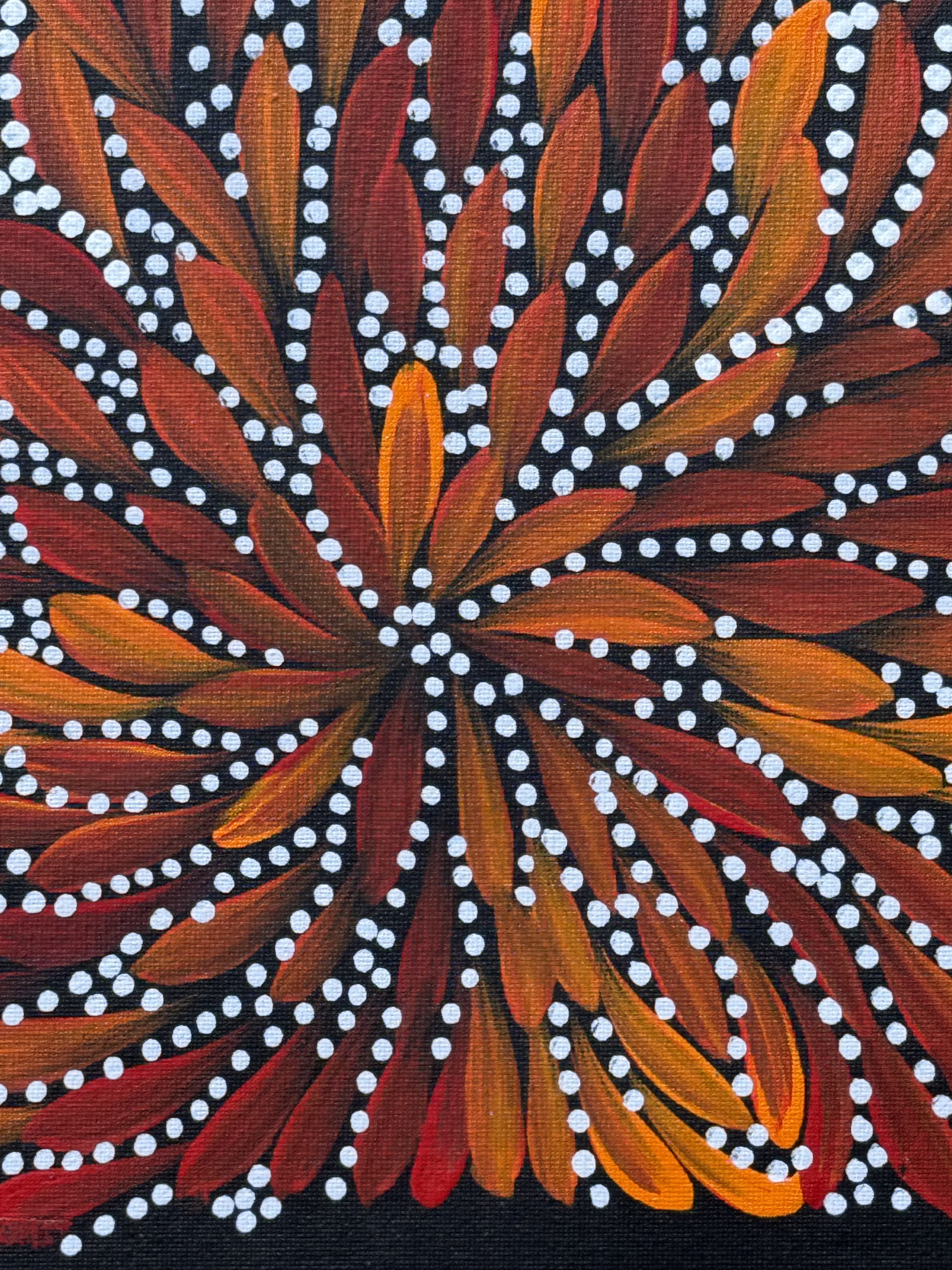 Caroline Numina - Bush Medicine Leaves and Seeds - 33x43cm .73-9