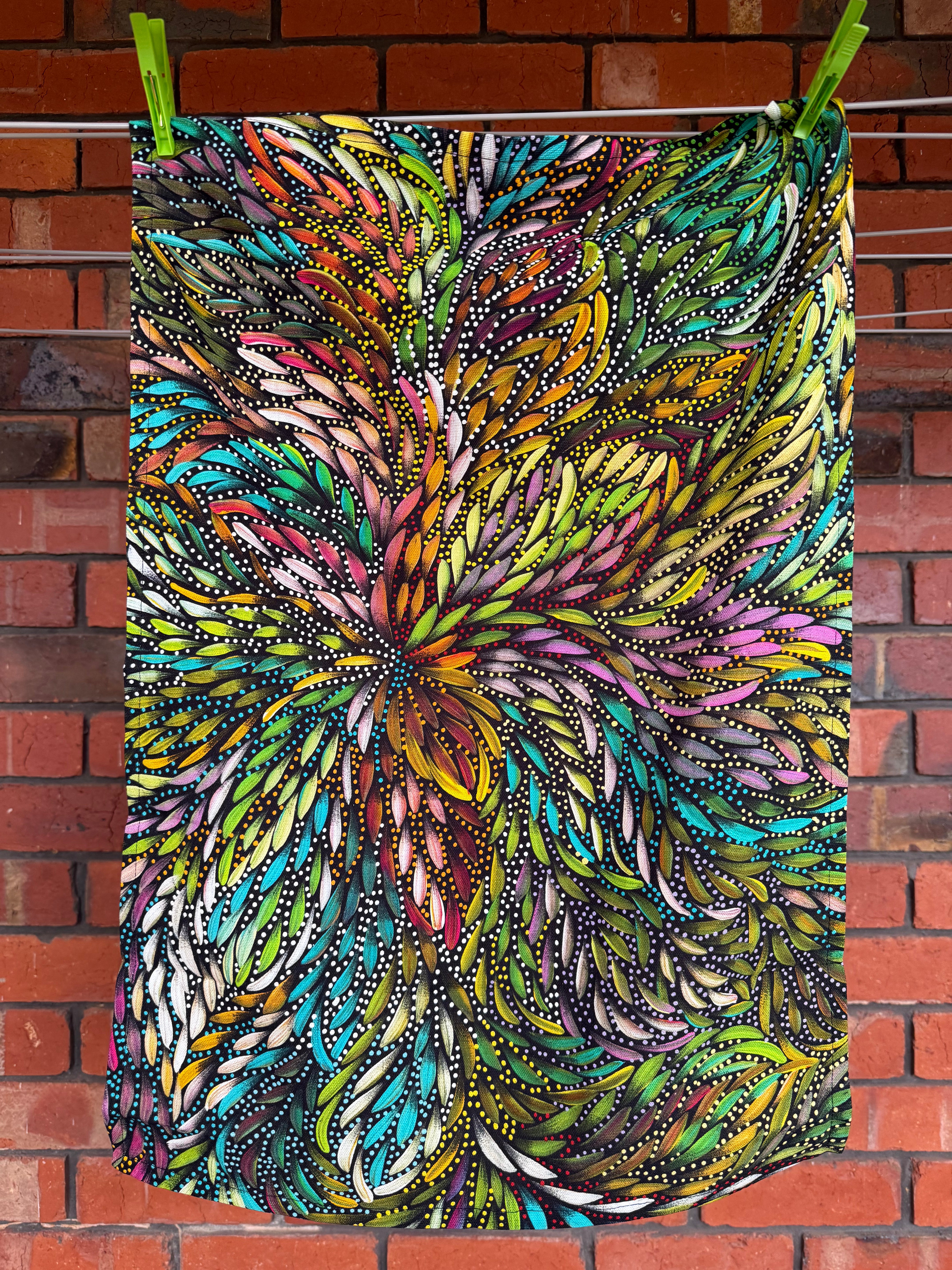 Cotton Tea Towel - Caroline Numina