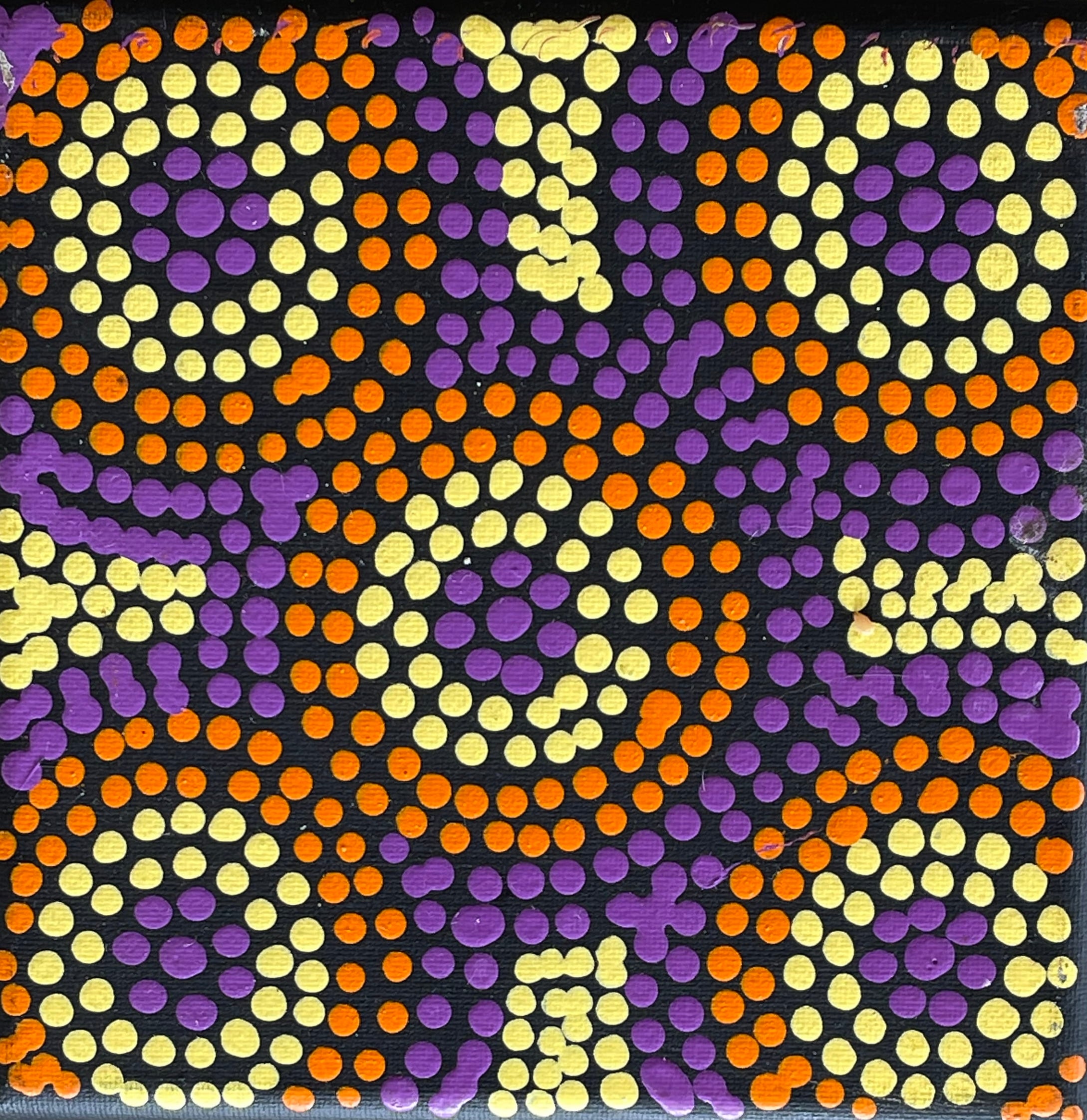 Shanna Napanangka Williams - 13 x 13cm - Napaljarri-Warnu Jukurrpa