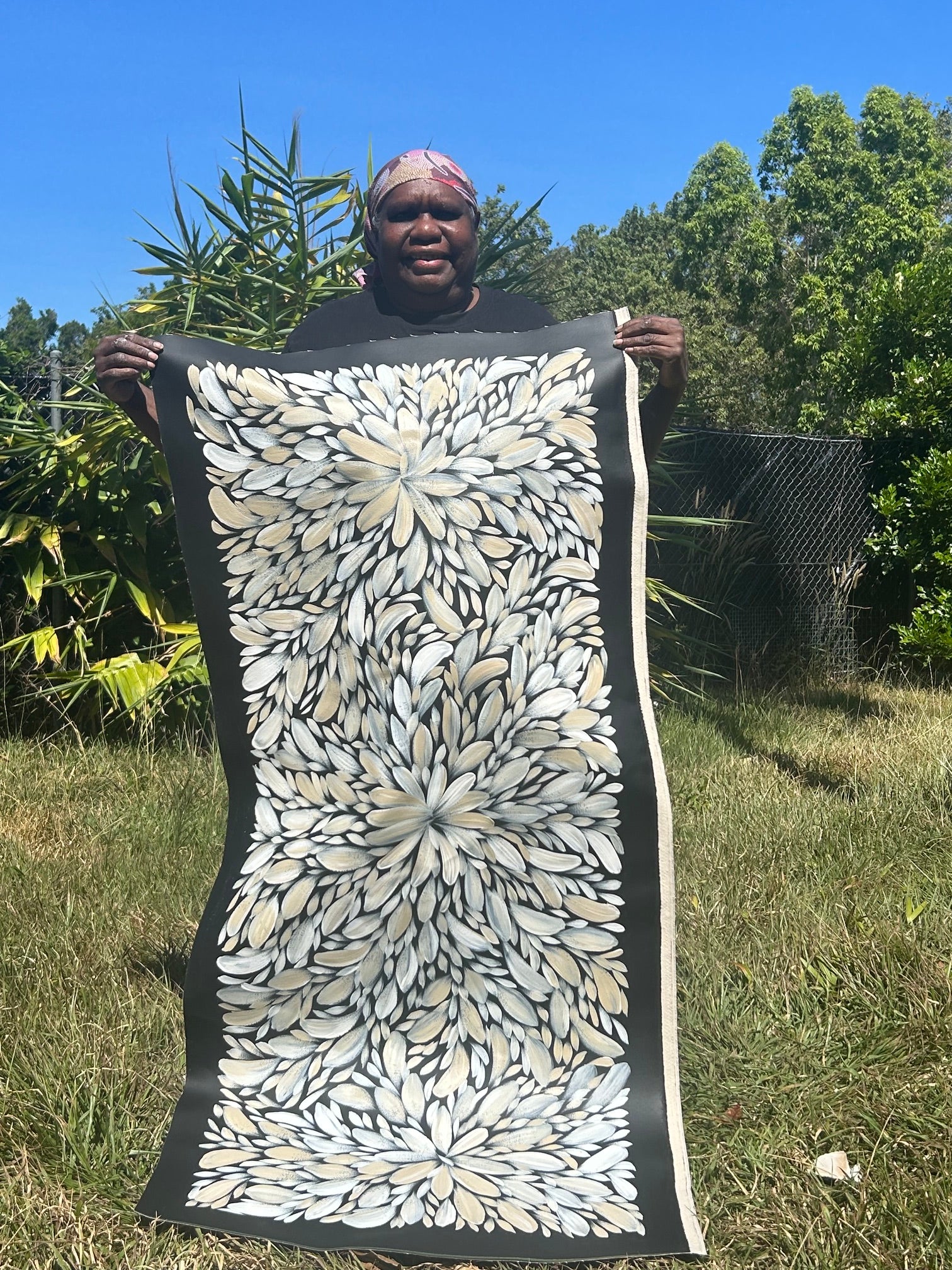 Louise Numina Napananka - Bush Medicine Leaves .16-76