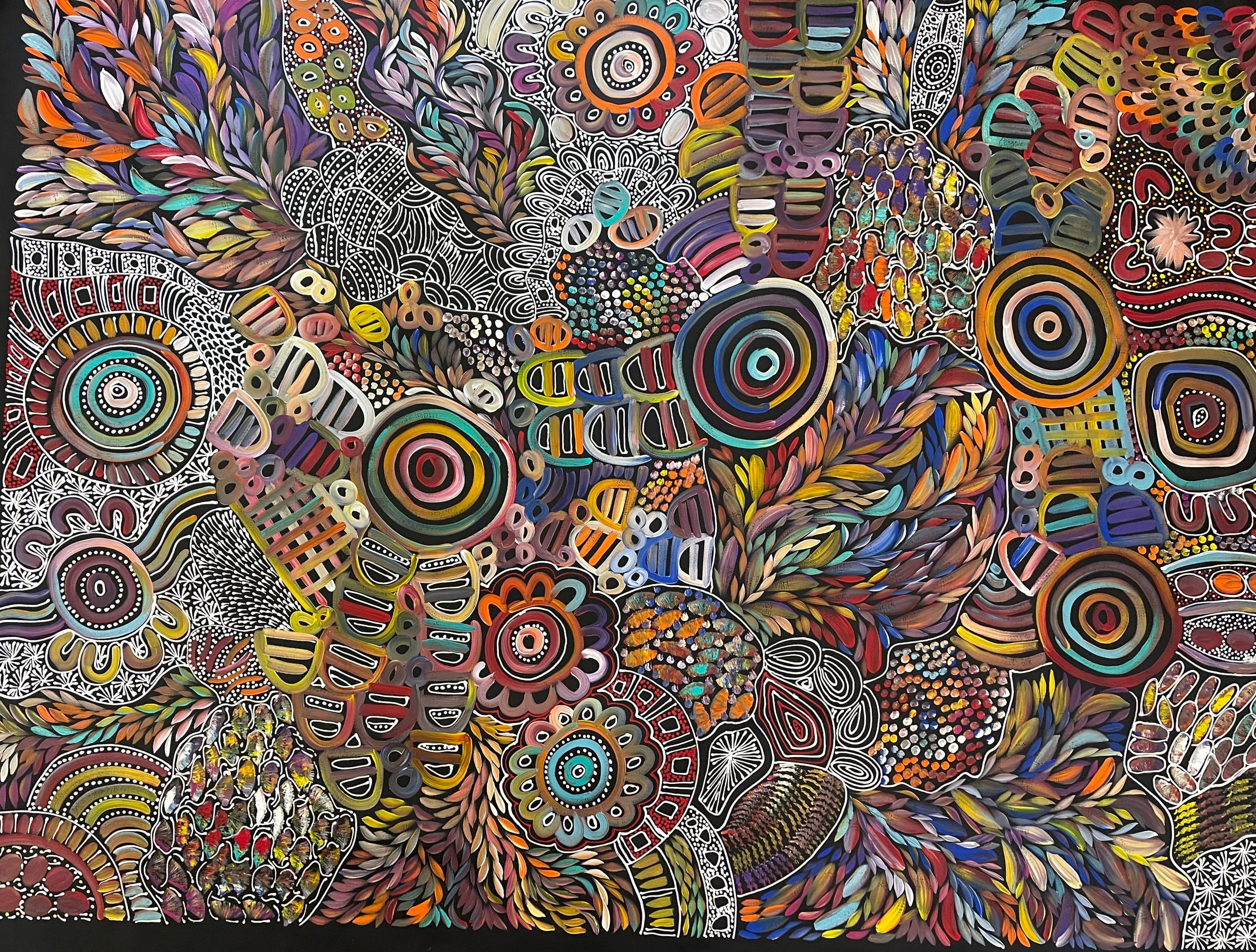 Louise Numina Napananka - Dreamtime - 198x147cm .44-1