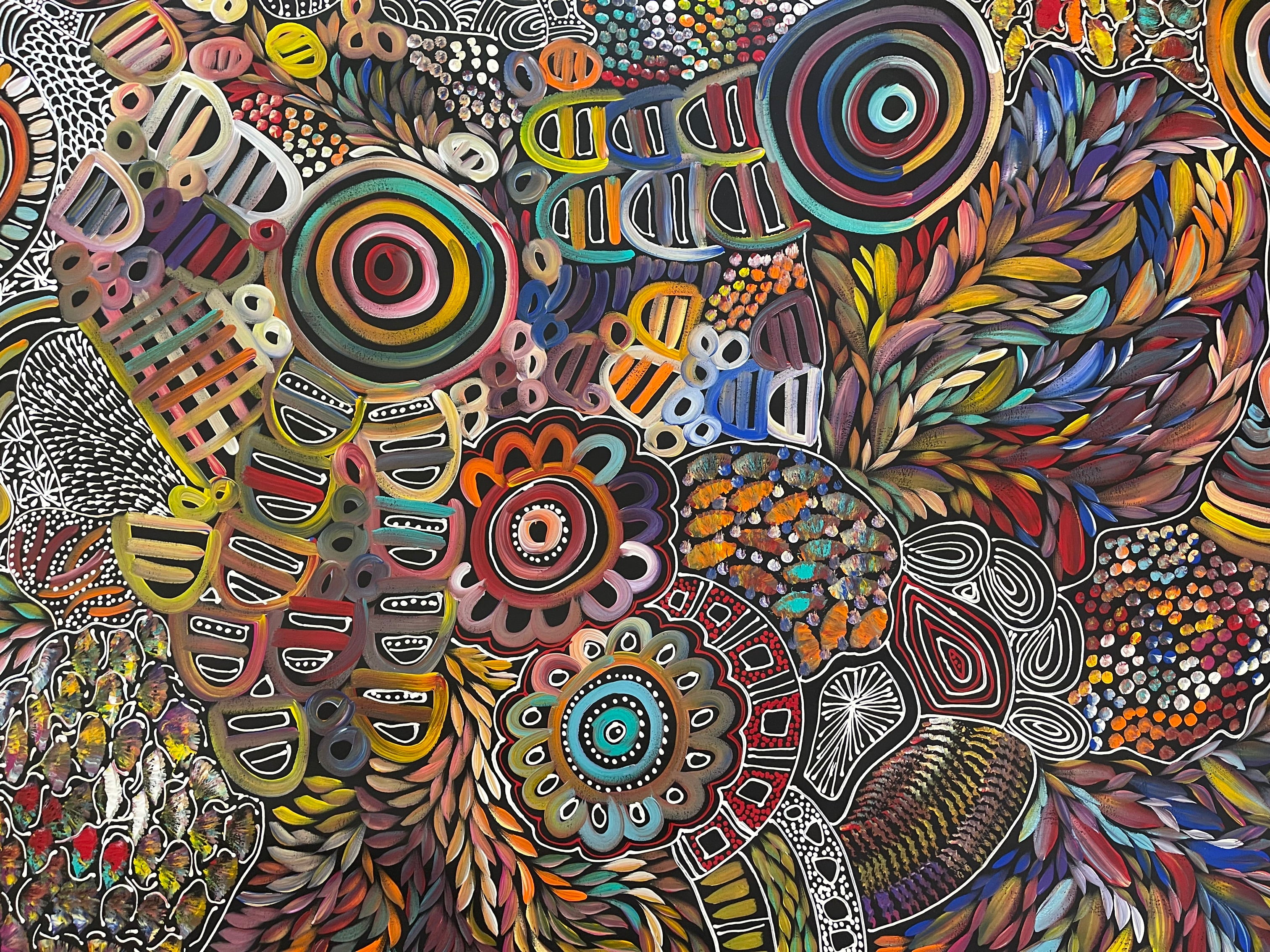 Louise Numina Napananka - Dreamtime - 198x147cm .44-1