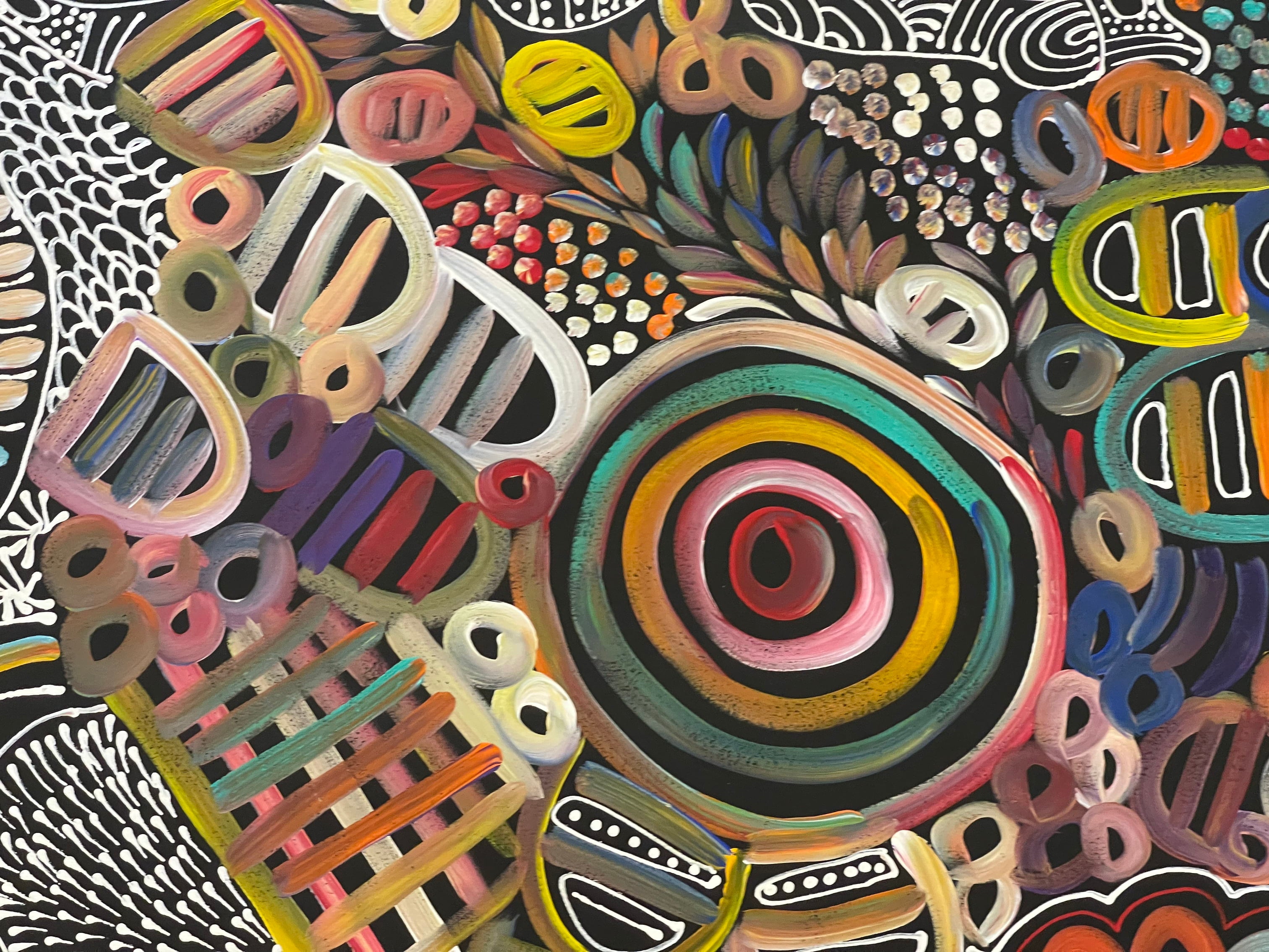 Louise Numina Napananka - Dreamtime - 198x147cm .44-1