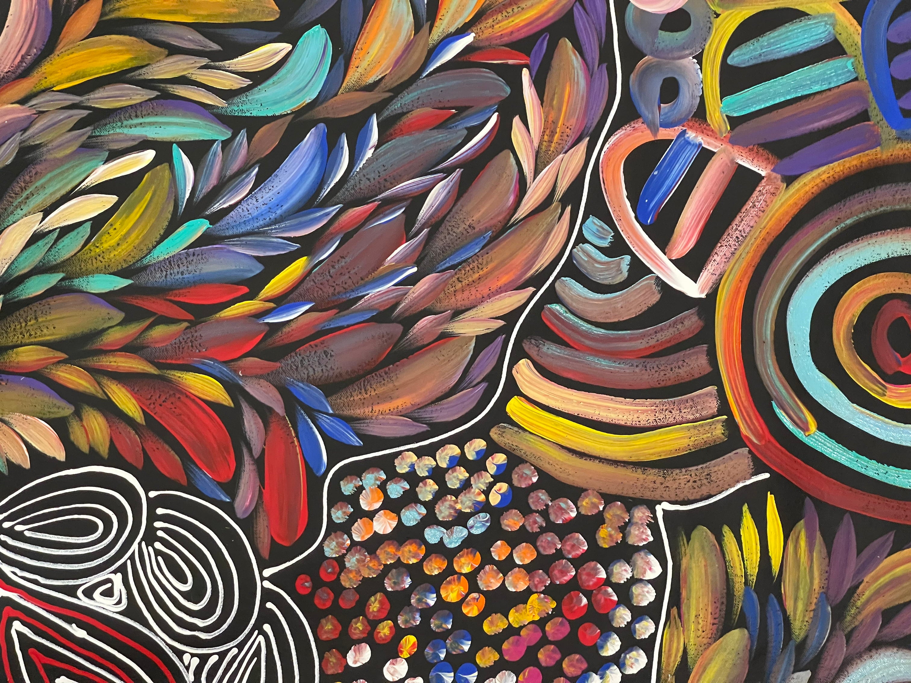 Louise Numina Napananka - Dreamtime - 198x147cm .44-1