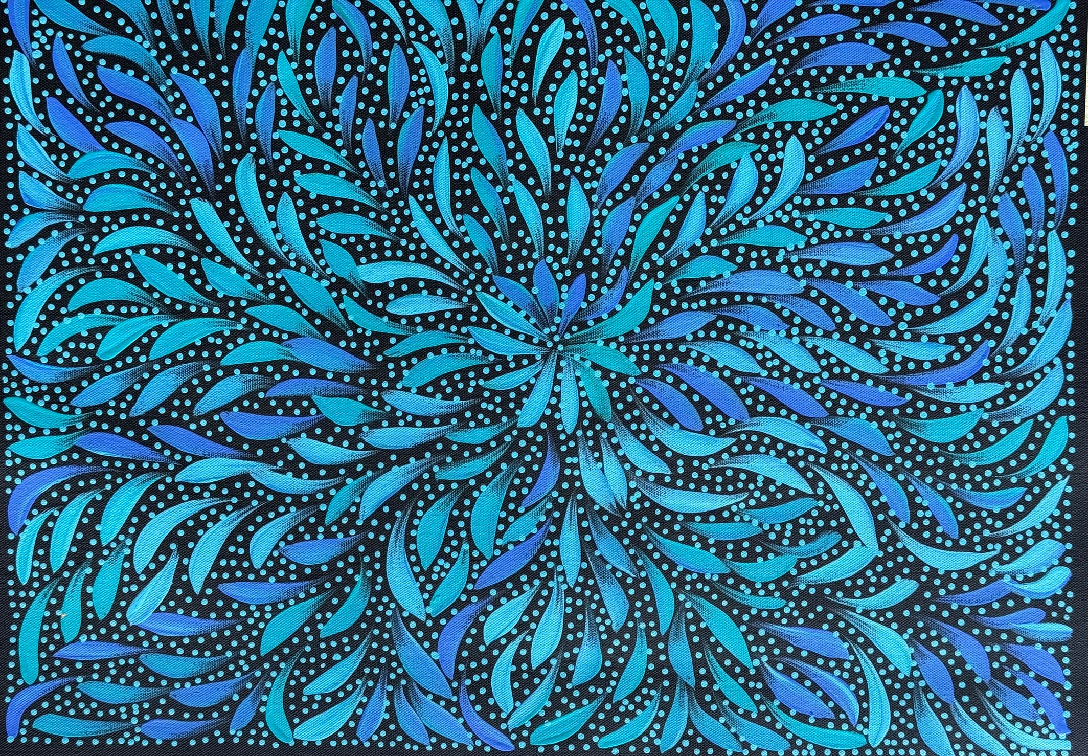 Caroline Numina - Seeded Bush Medicine Leaves .35-2