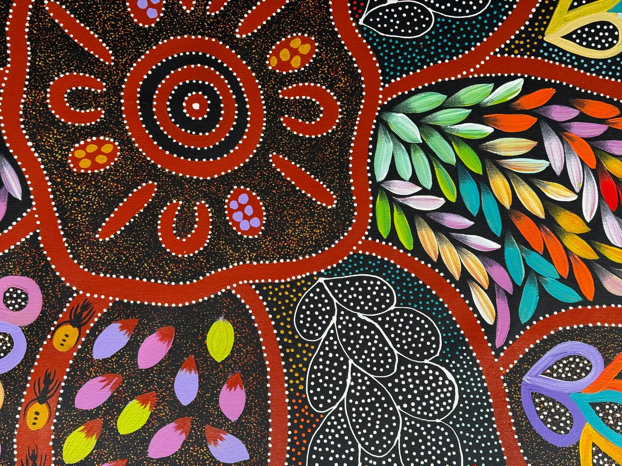 Jacinta Numina Waugh - Women Collecting Bush Tuckers .38-1