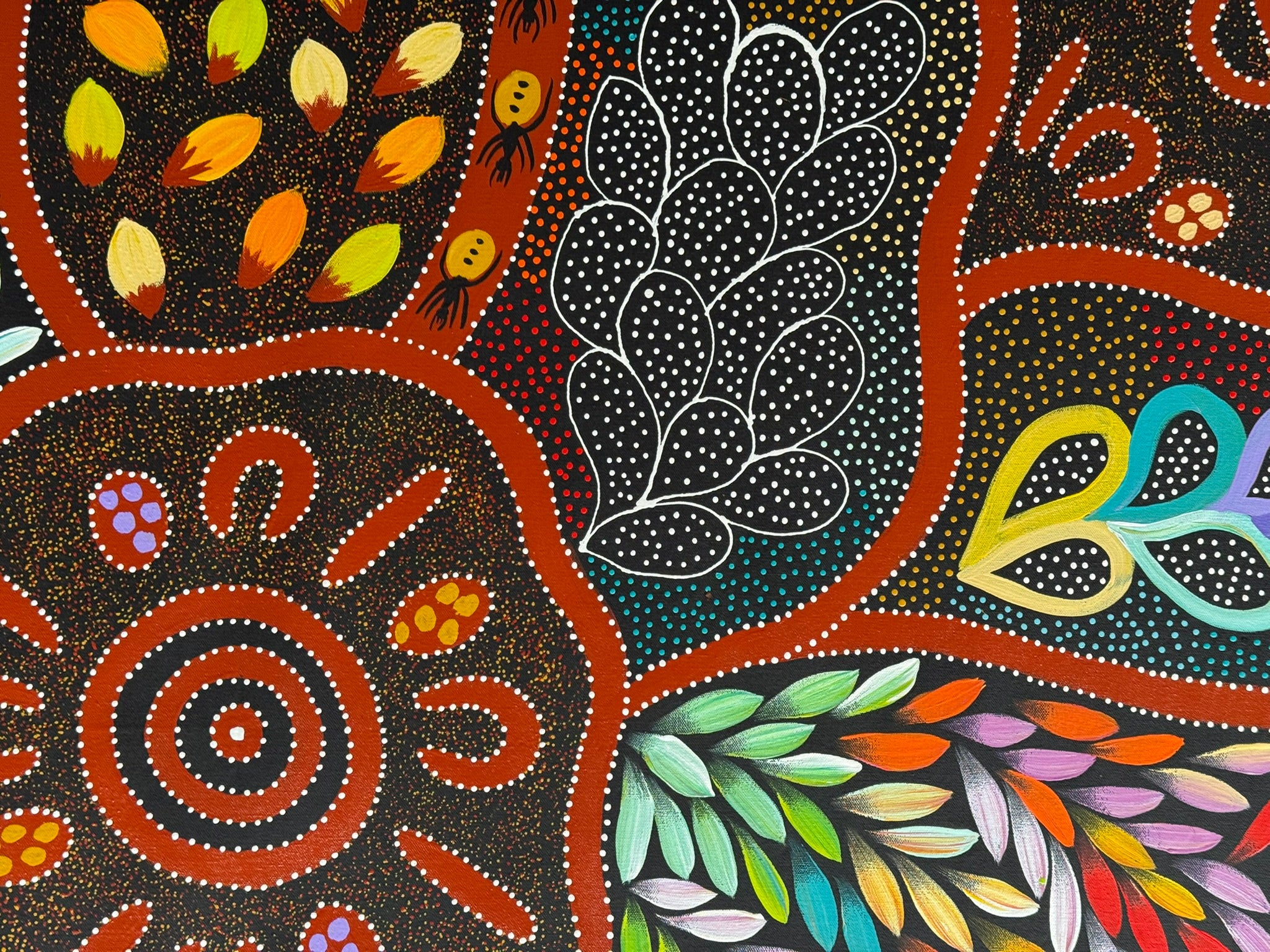 Jacinta Numina Waugh - Women Collecting Bush Tuckers .38-1