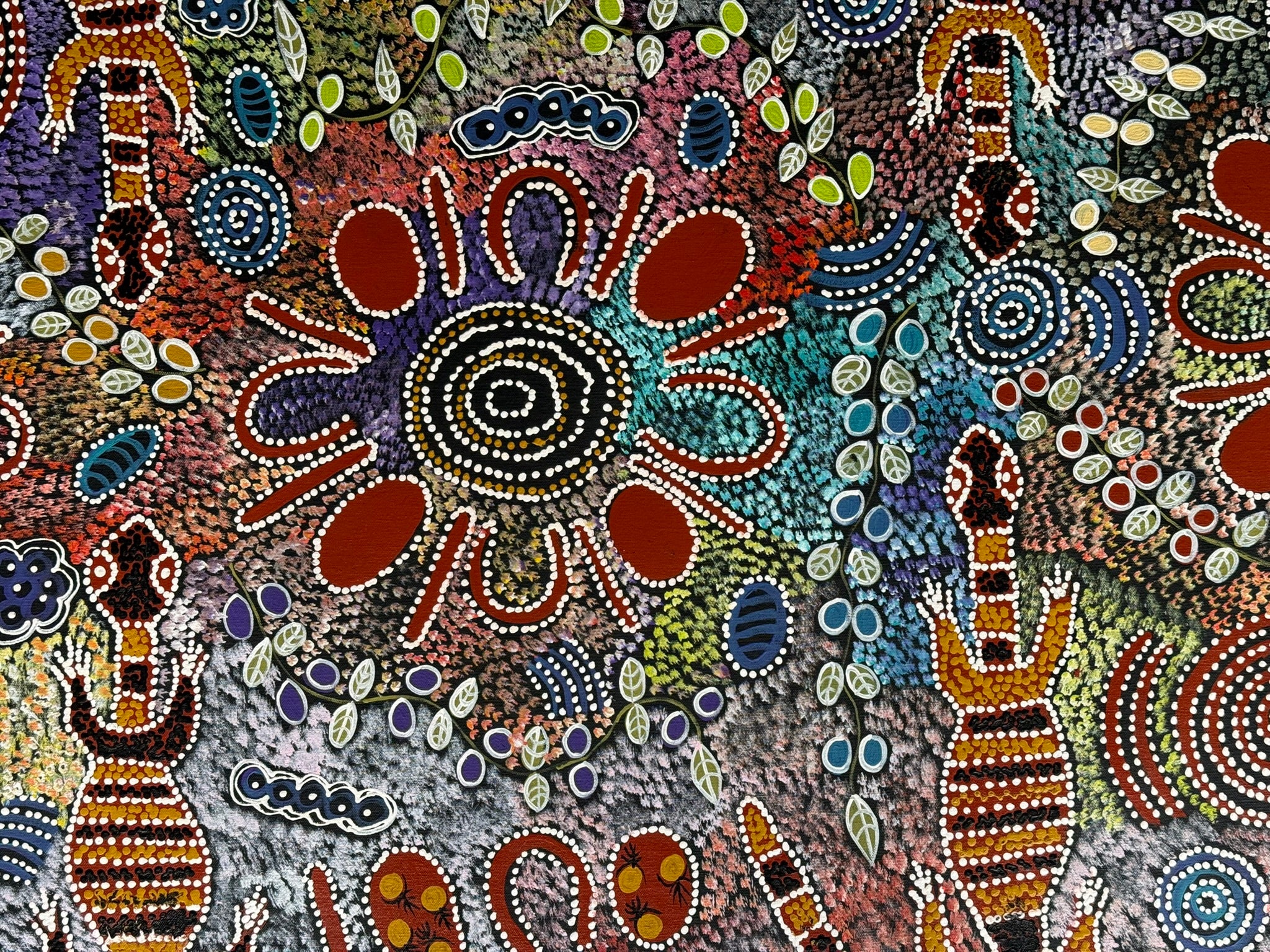 Lanita Numina - Women Collect Bushtuckers, Hunting For Sand Goanna .34-1