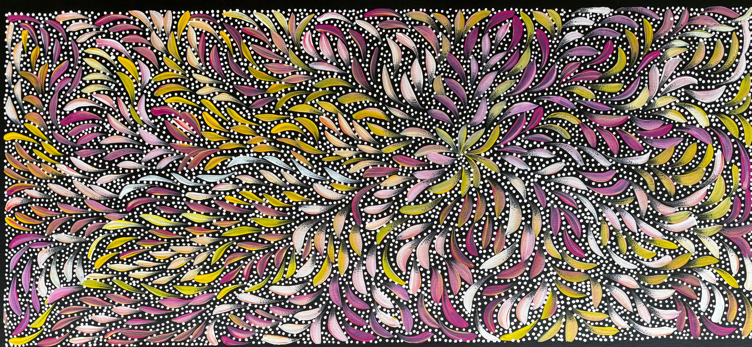 Caroline Numina - Bush Medicine Leaves with Seeds .35-19